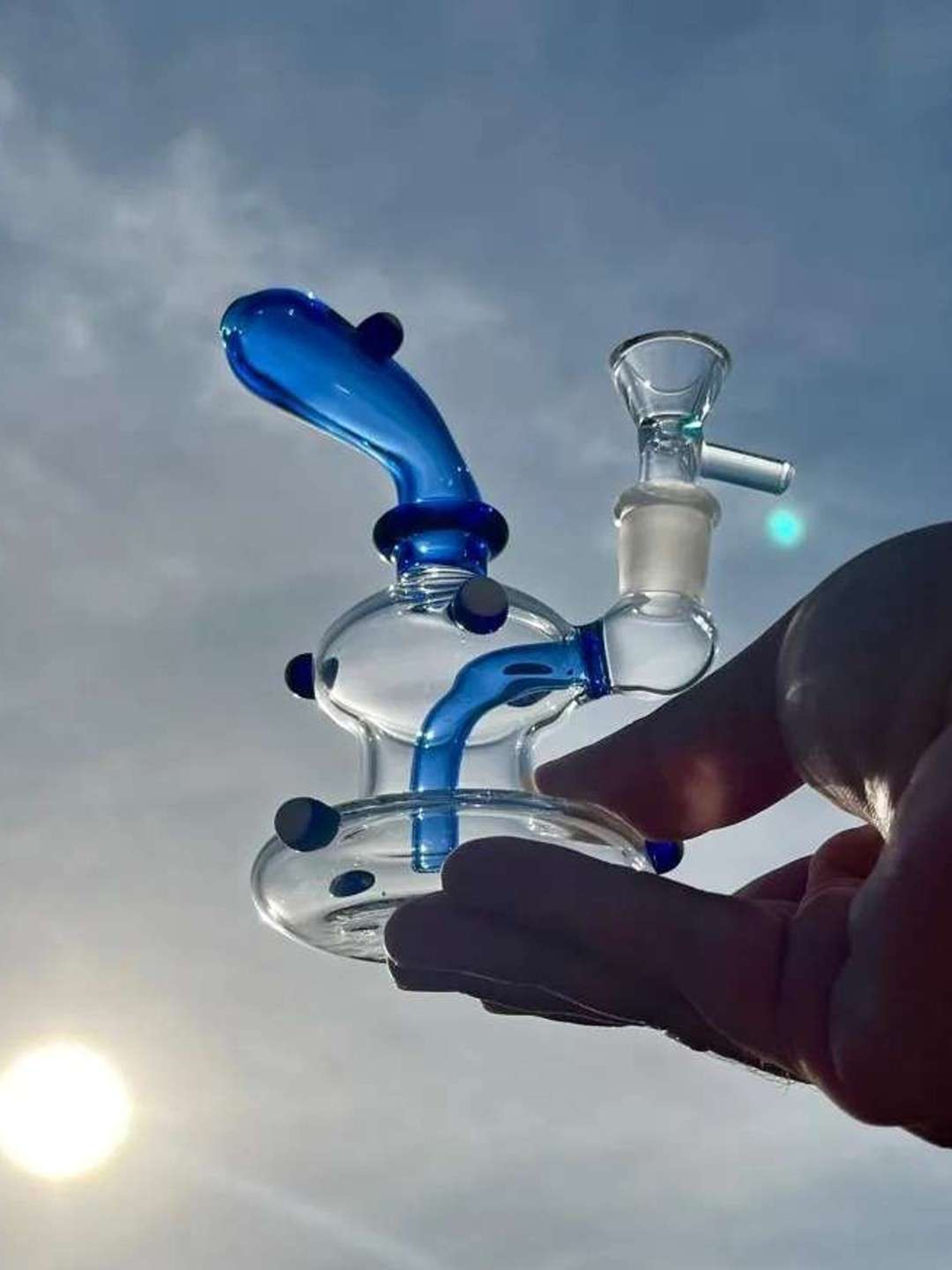 Preview pic of 6" Mini Glass Bubbler