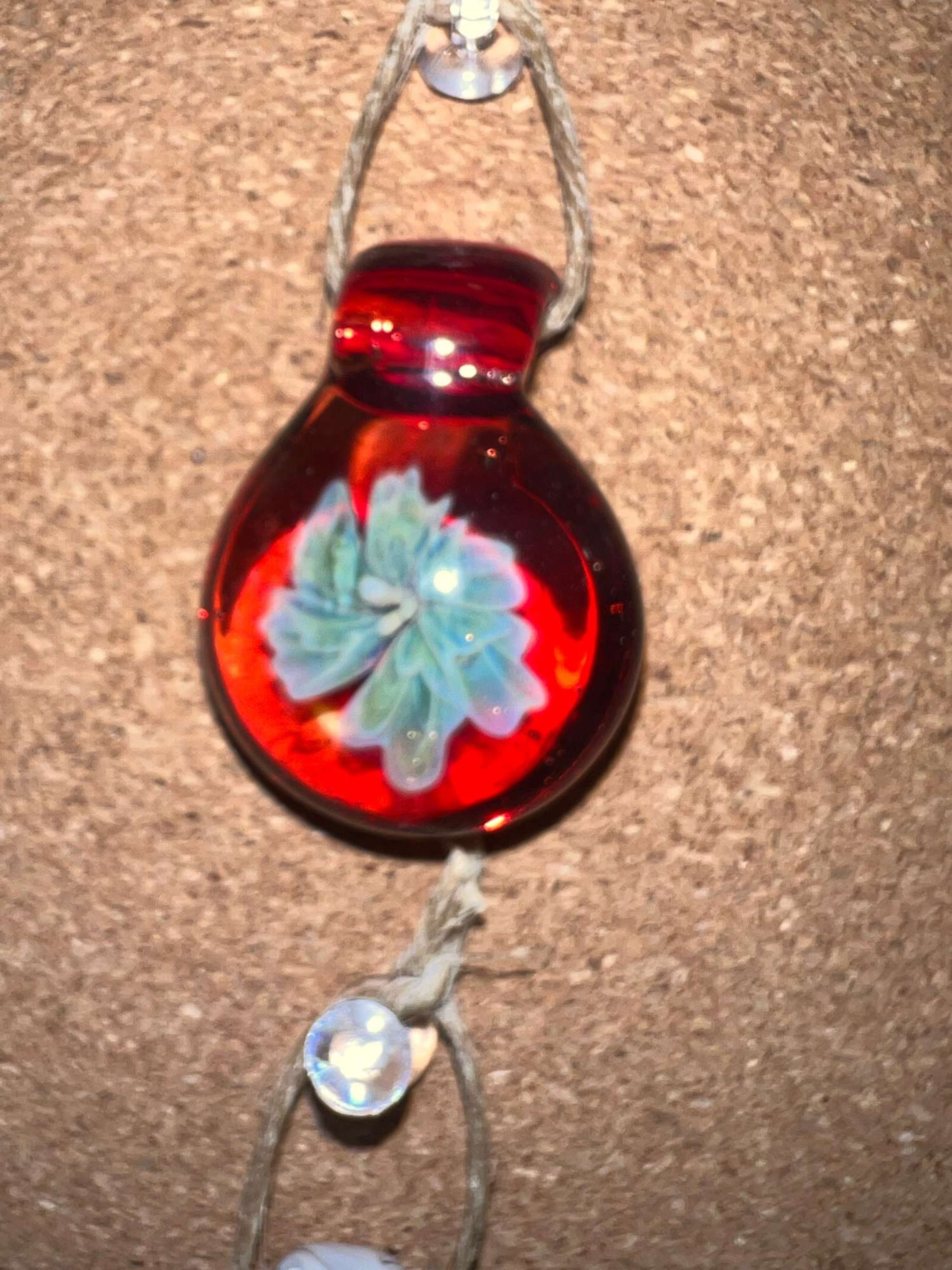Flower Pendant by Cici Kitty Glass image 0
