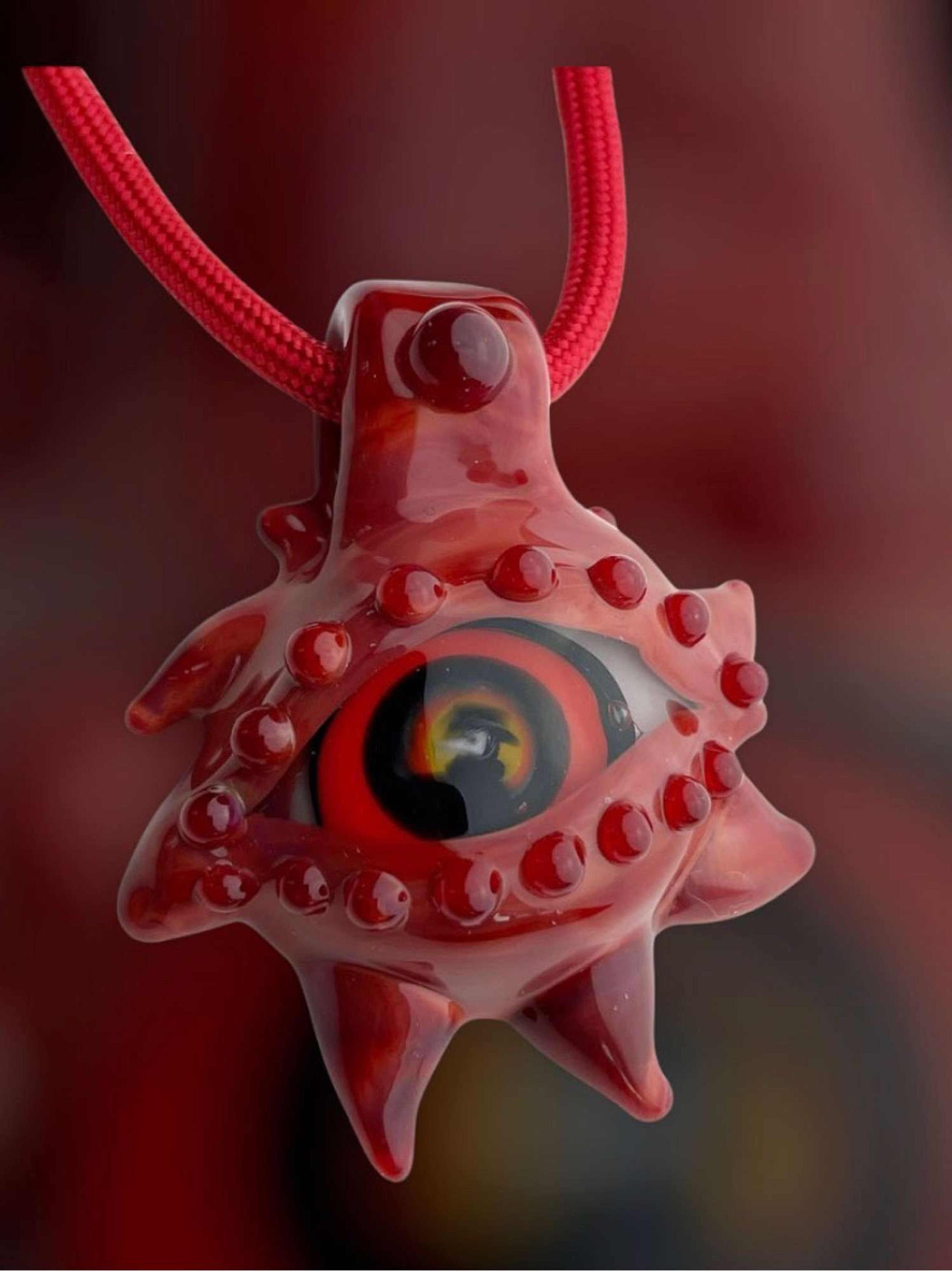 Plague Doctor Pendant by Glyph Glass image 0