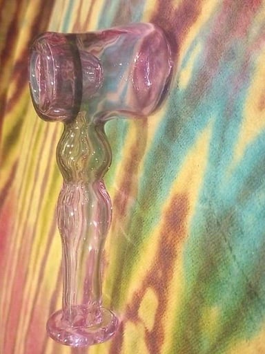 Preview pic of Transparent hammer by @danmadeglass