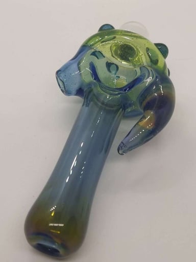 Preview pic of Price Drop!!! Multi Colored Hand Blown Horned Spoon