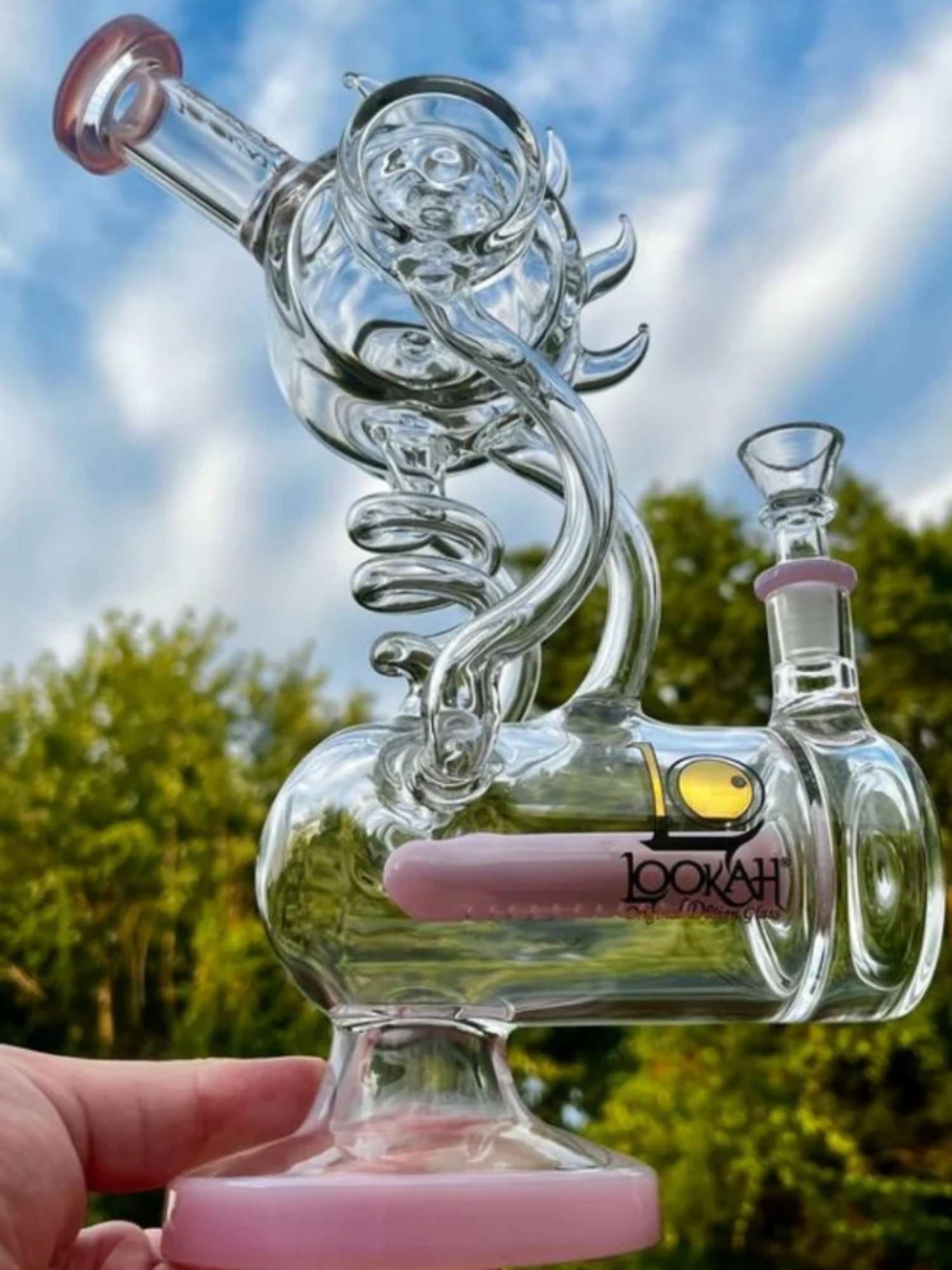 LOOKAH 12” Sunbird Bong Water Pipe image 0