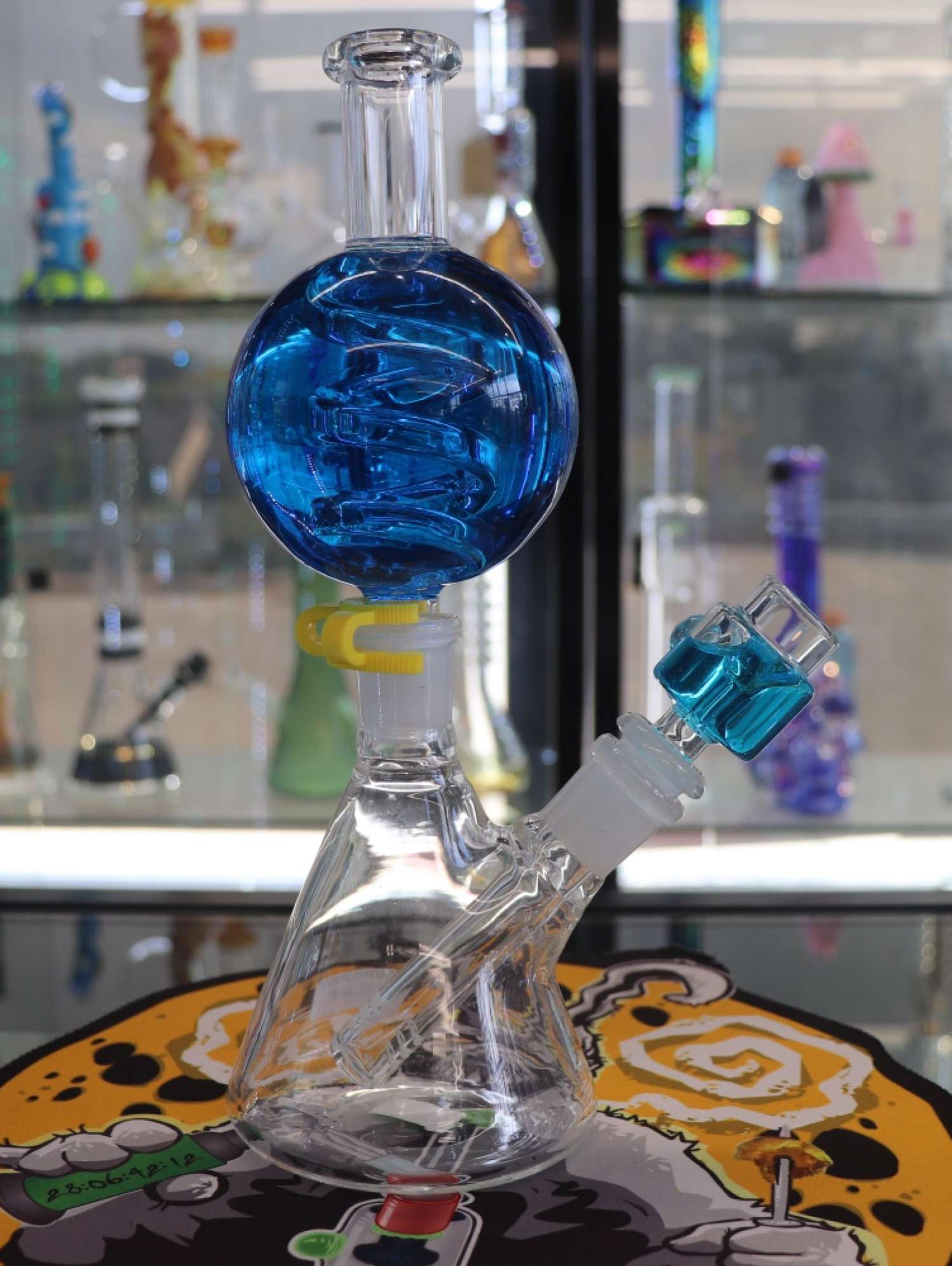 Custom Made (Blue) Freeze Bong 🔥25%OFF🔥 image 0