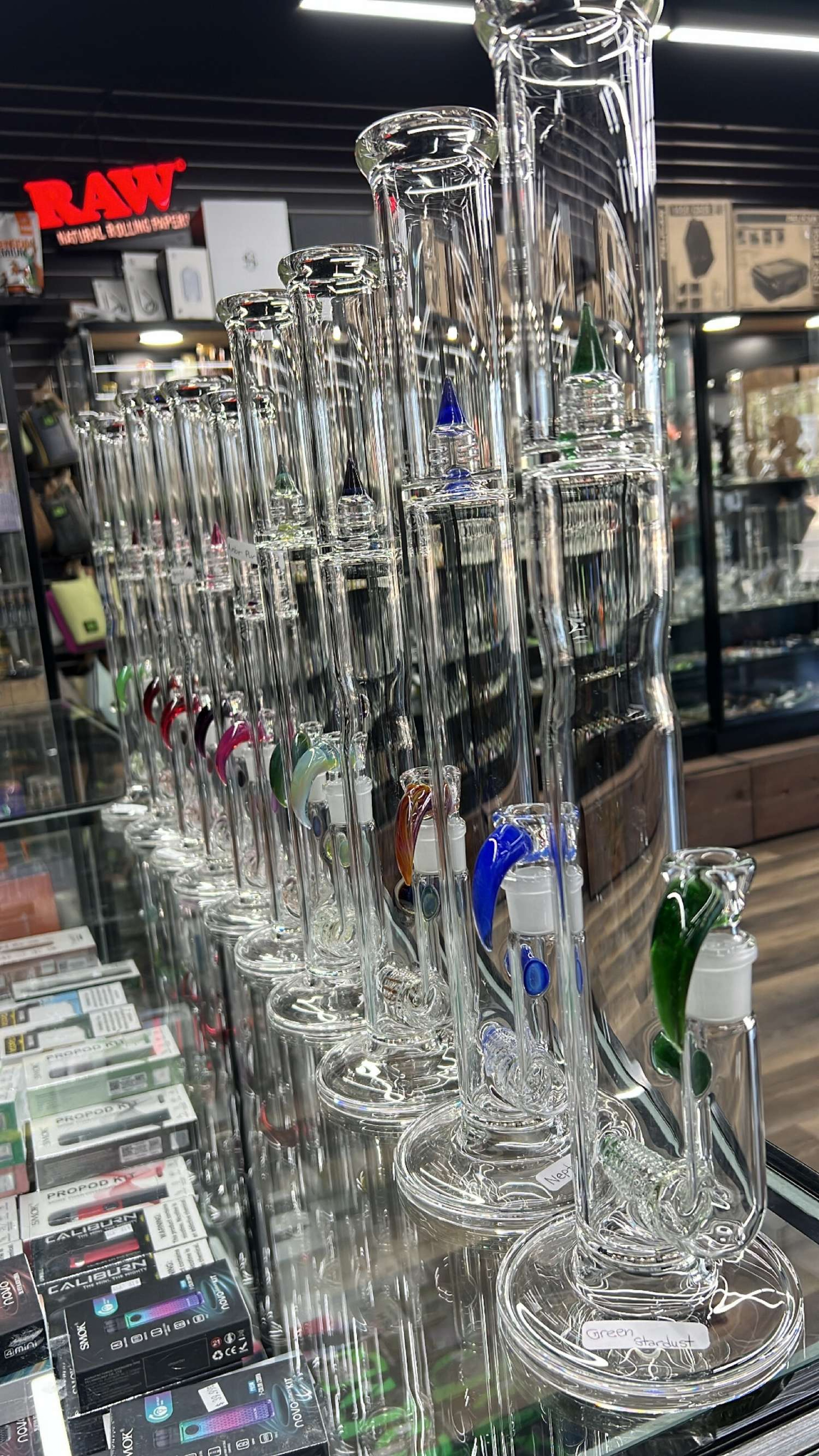 Kenta Kito Glass Gridded StemLine BUNCH OF COLORS !! image 0