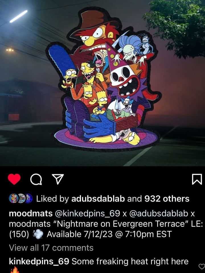 Nightmare on Evergreen Terrace Moodmat Image 2