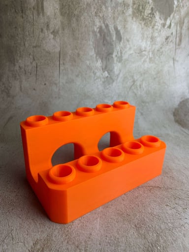 Preview pic of Orange 2 Tier Stand