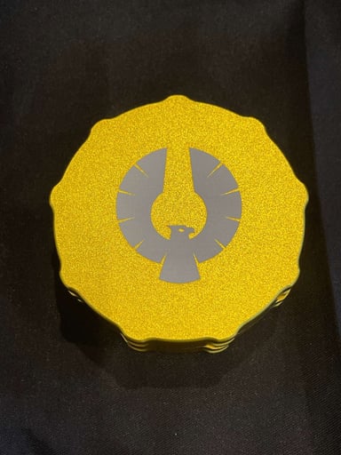Preview pic of Phonecian - medium grinder - gold