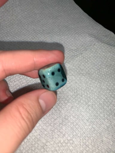 Preview pic of Custom Glass DND Dice