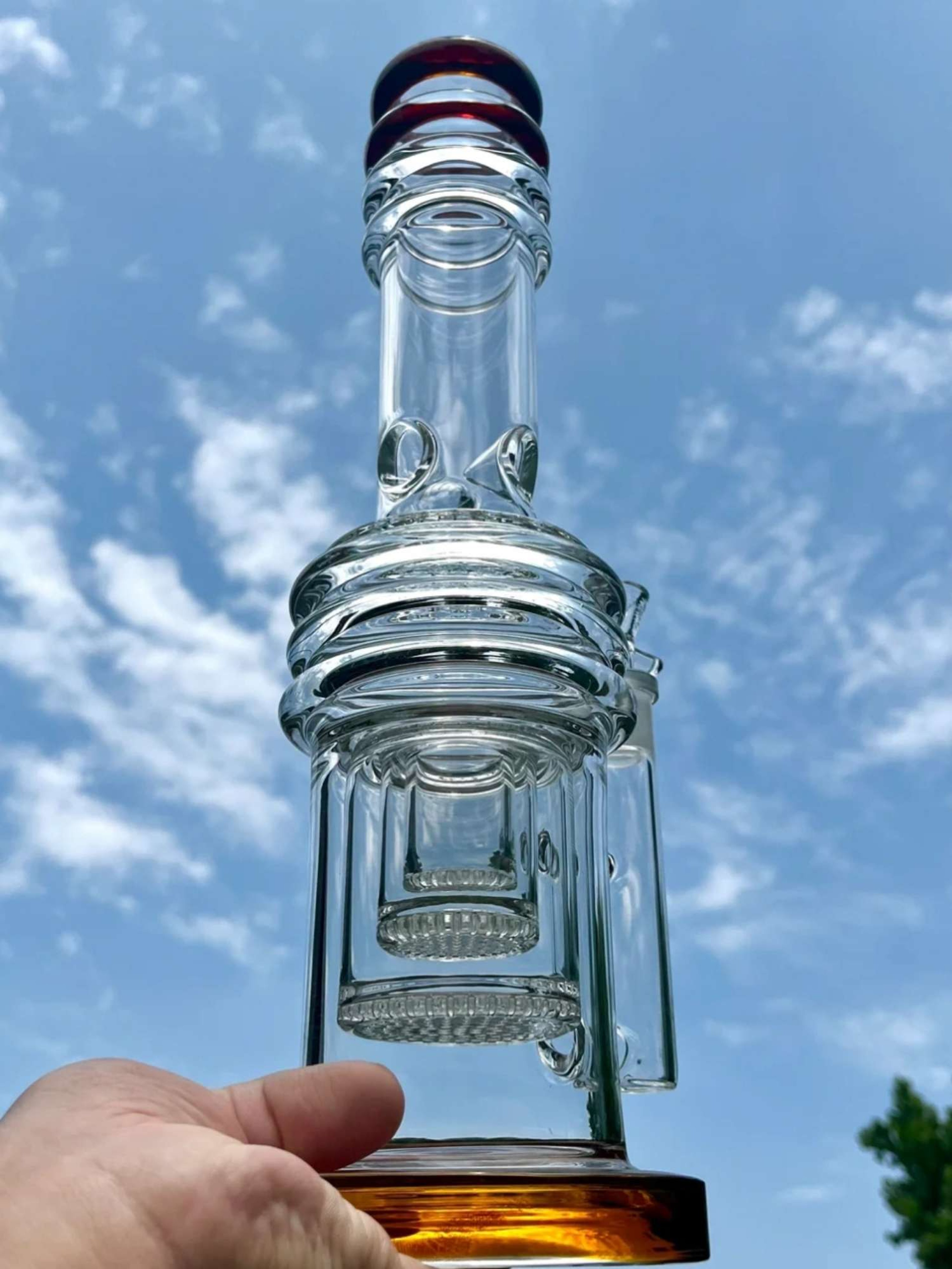 Preview pic of Triple Honeycomb Bong