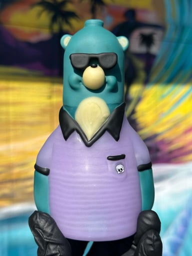 Preview pic of 10mm Hendy Polo Shirt Bear w/Shades