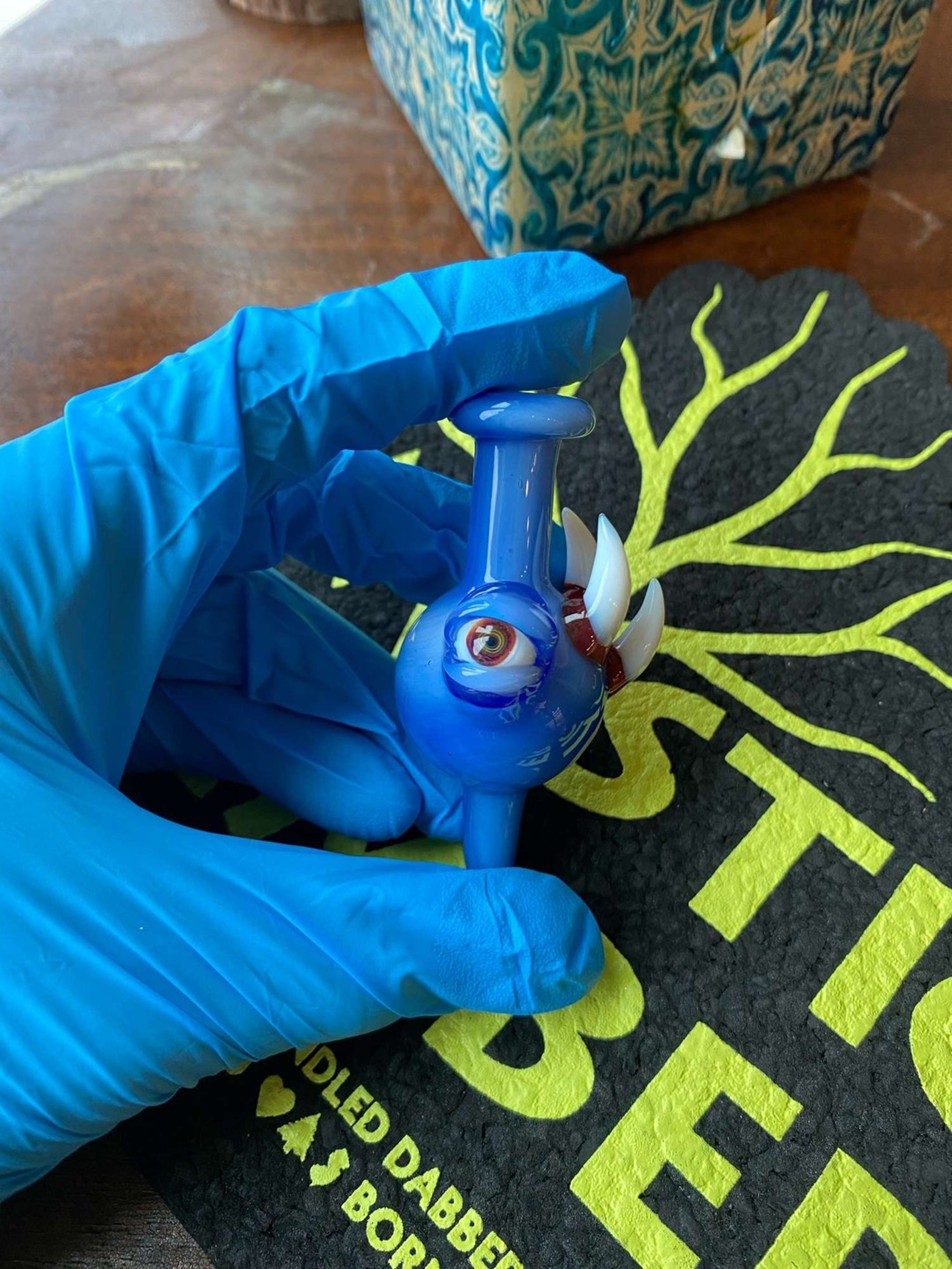 Kyru Blue Monster Bubble Cap image 0