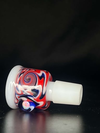 Preview pic of Vetro Glass 1 Hole Wig Wag slide