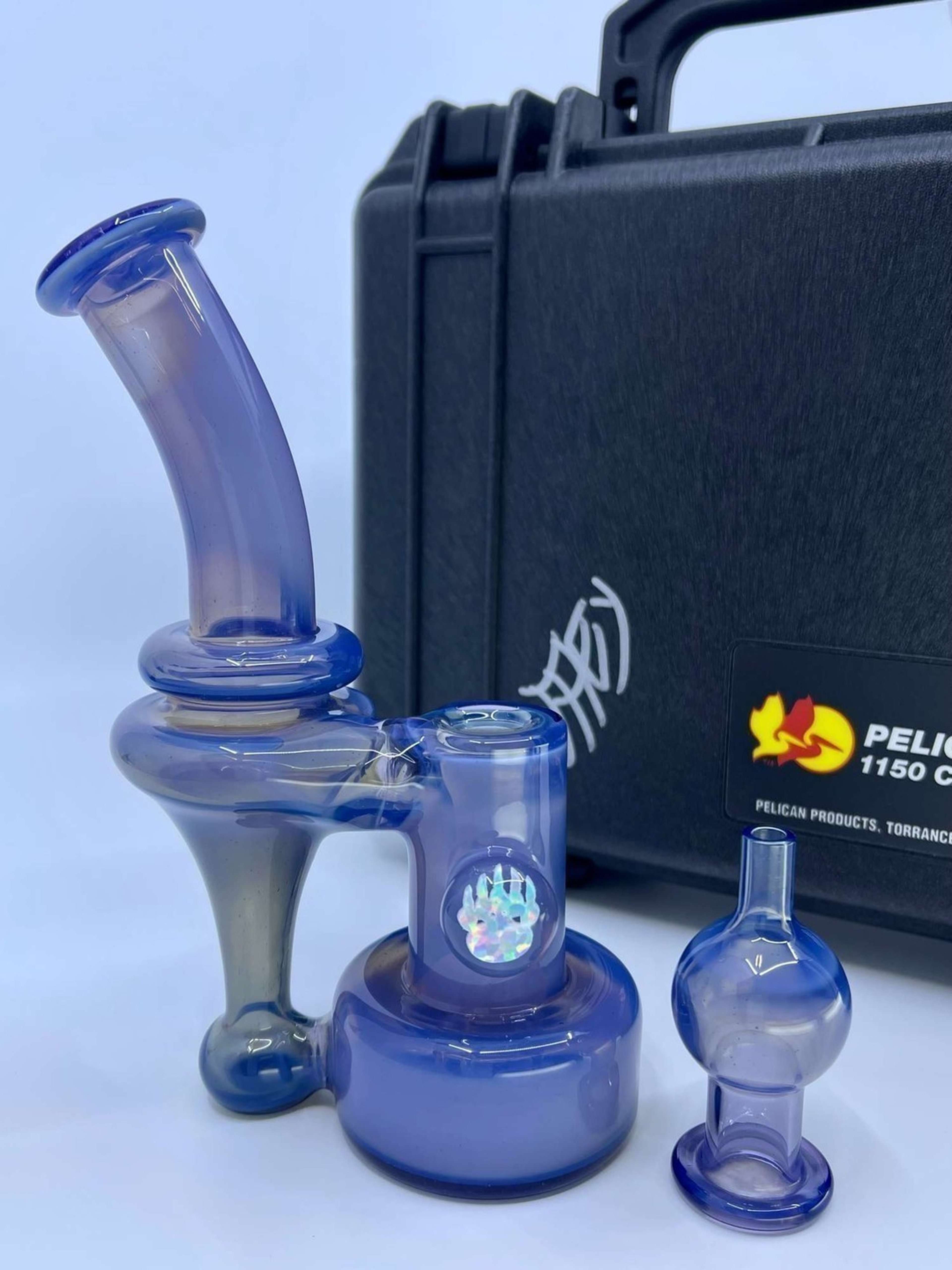 10mm Micro RBR - Purple Rain/Blue Slyme image 0