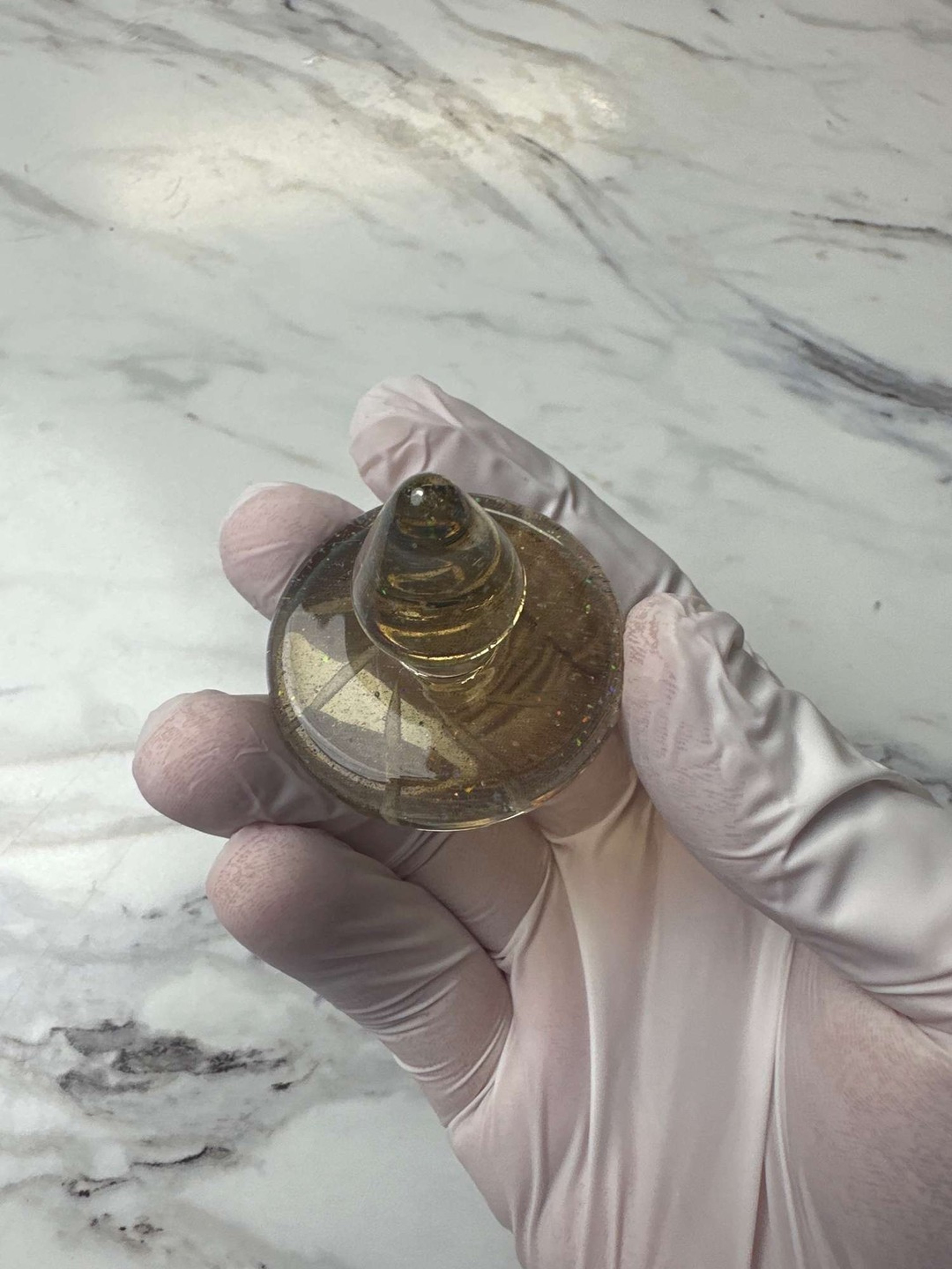 Preview pic of D-Nail crushed opal spinner cap