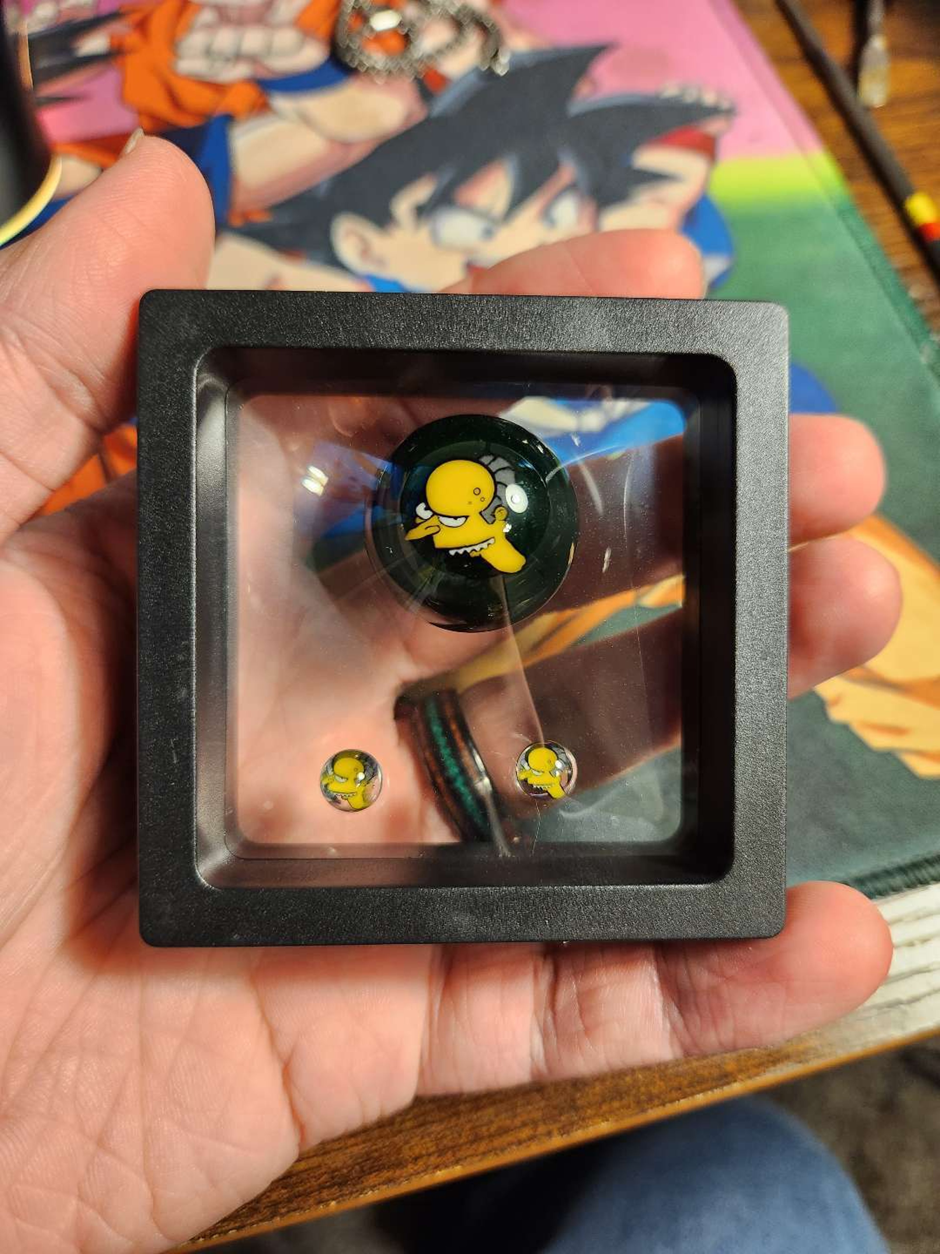 Mr.Burns  Crushed opal UV marble set image 0