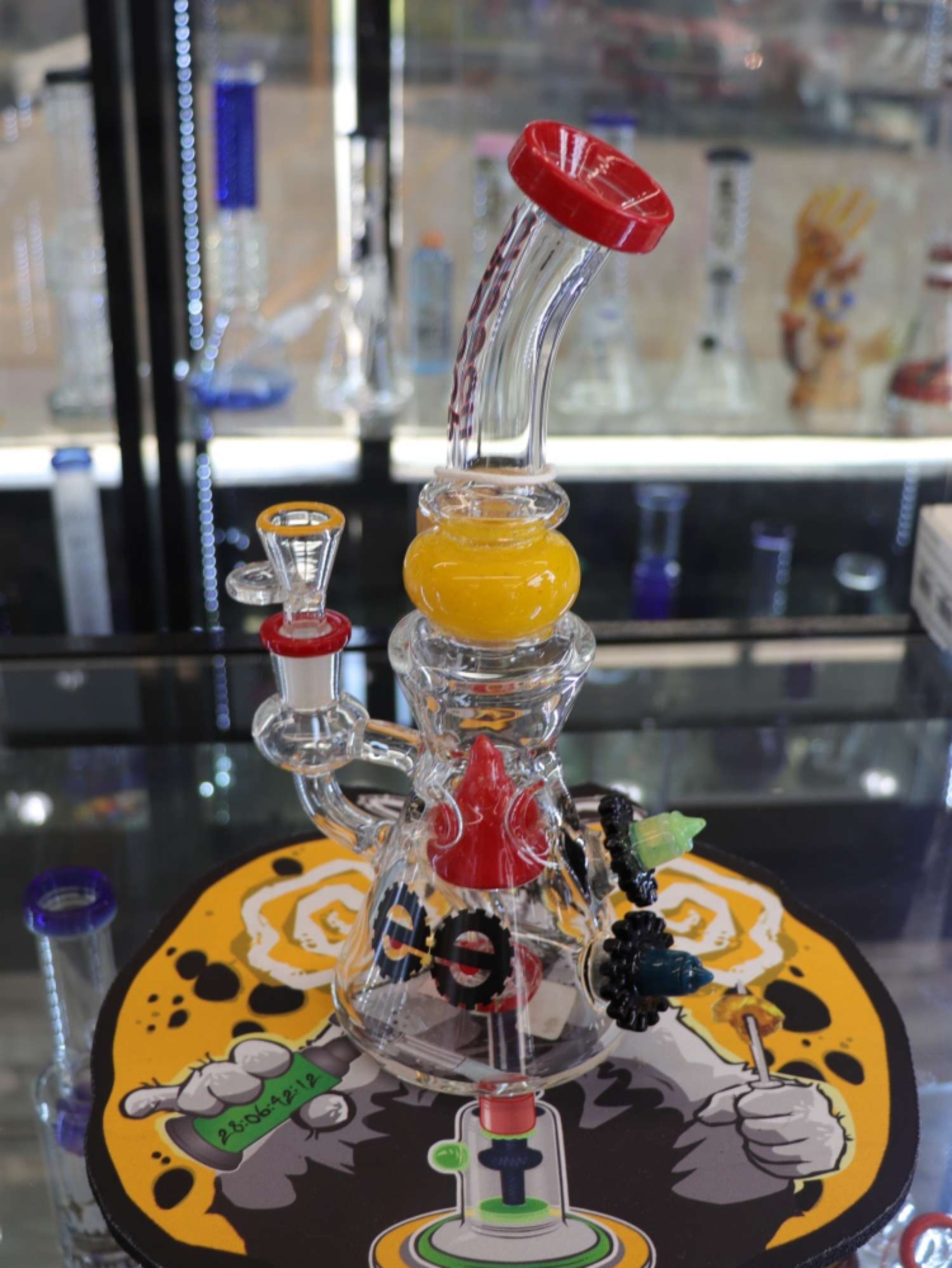 Cheech Gears⚙️Thick Glass Bong/Rig 🔥SALE🔥 image 0