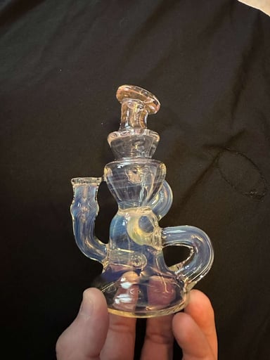 Preview pic of STF glass  gold&silver fumed recycler