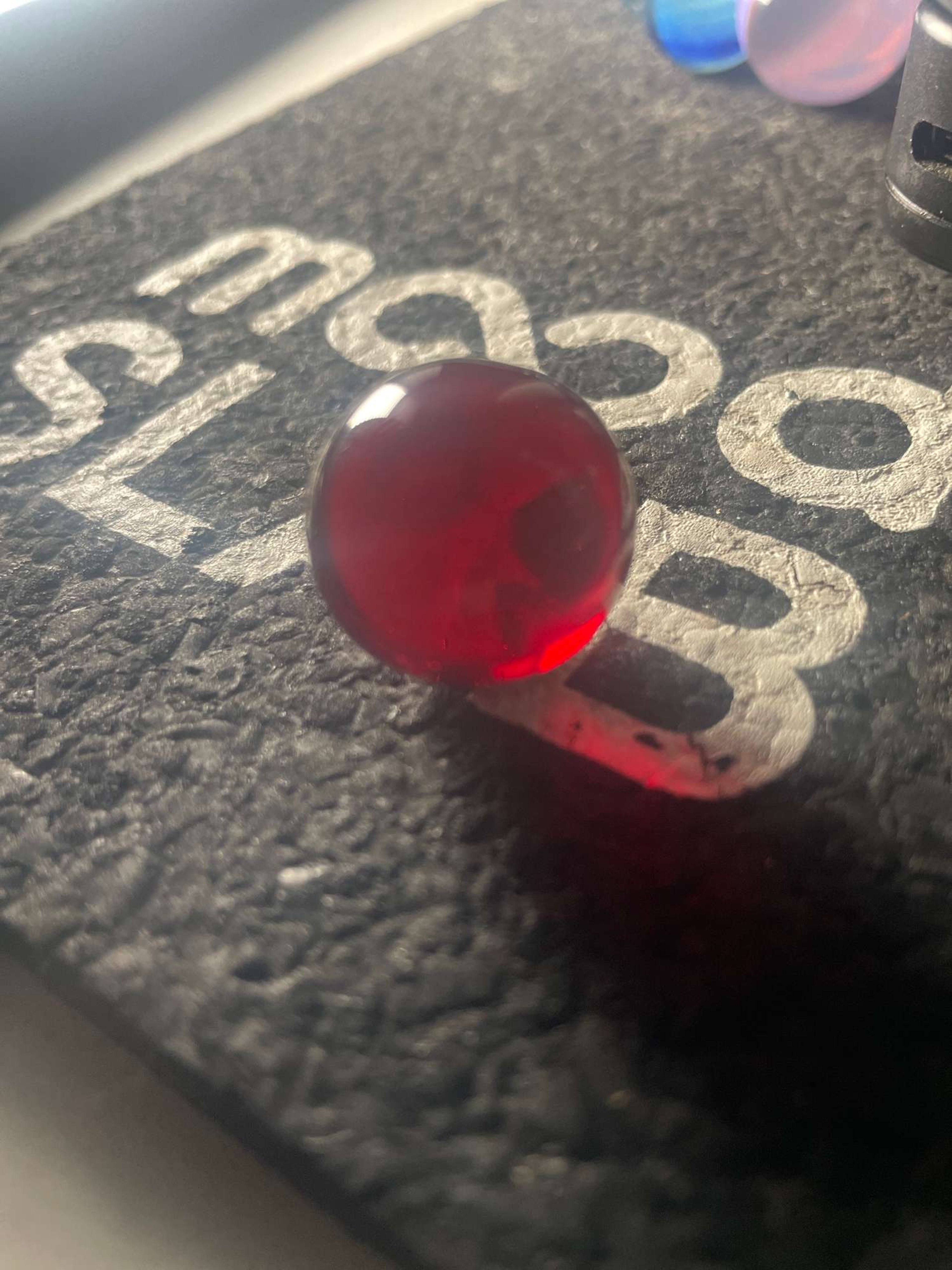 Red slurper top marble image 0