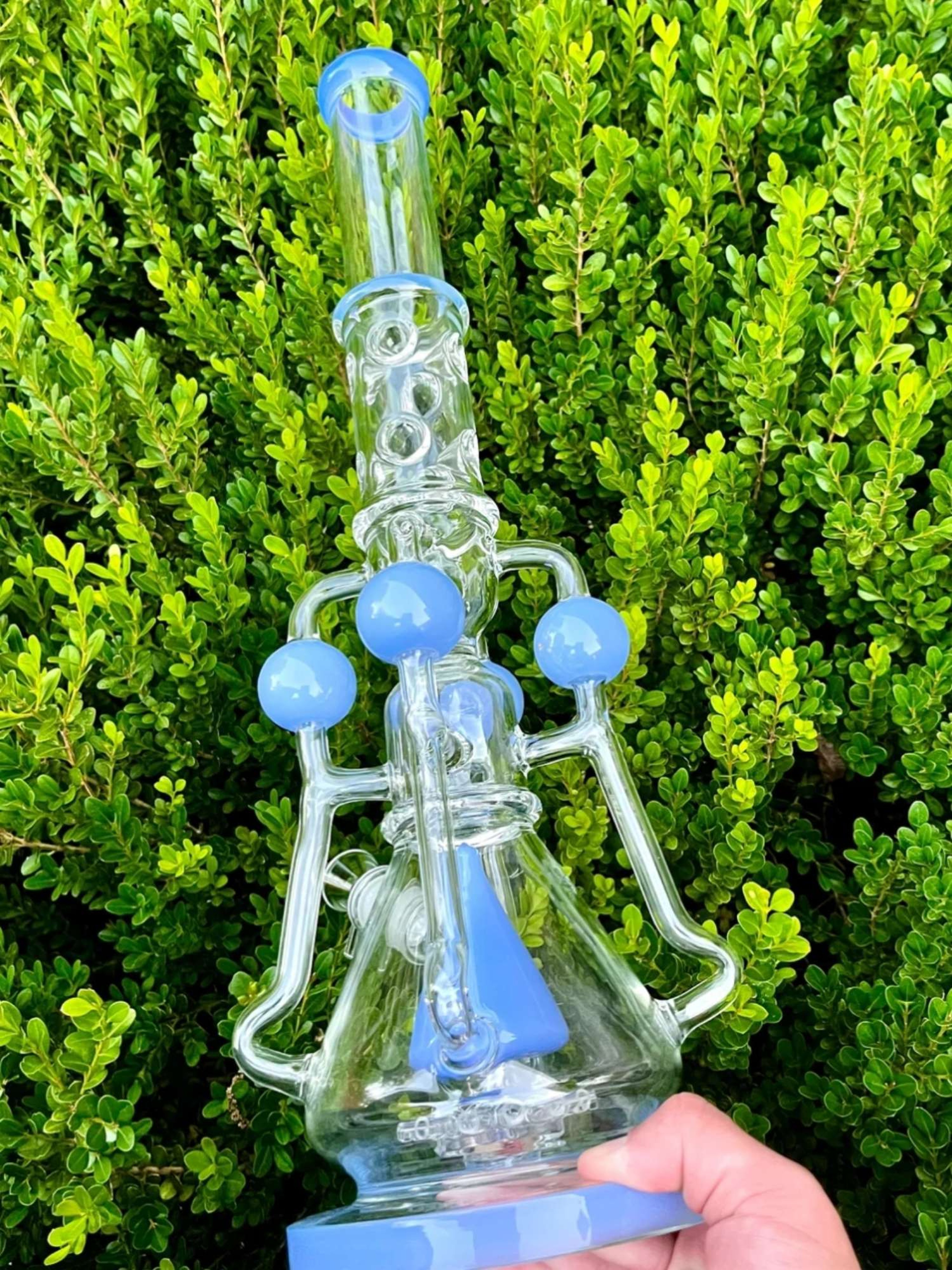 20" Recycler Bong | Superior Functionality & Eye-Catching Design image 0