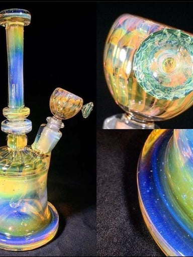 Preview pic of SIGlassLab Heavy Fume Can with Facet Fume Bowl