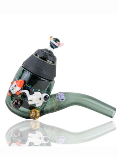 Preview pic of Galactic puffco proxy attachment with matching ball cap