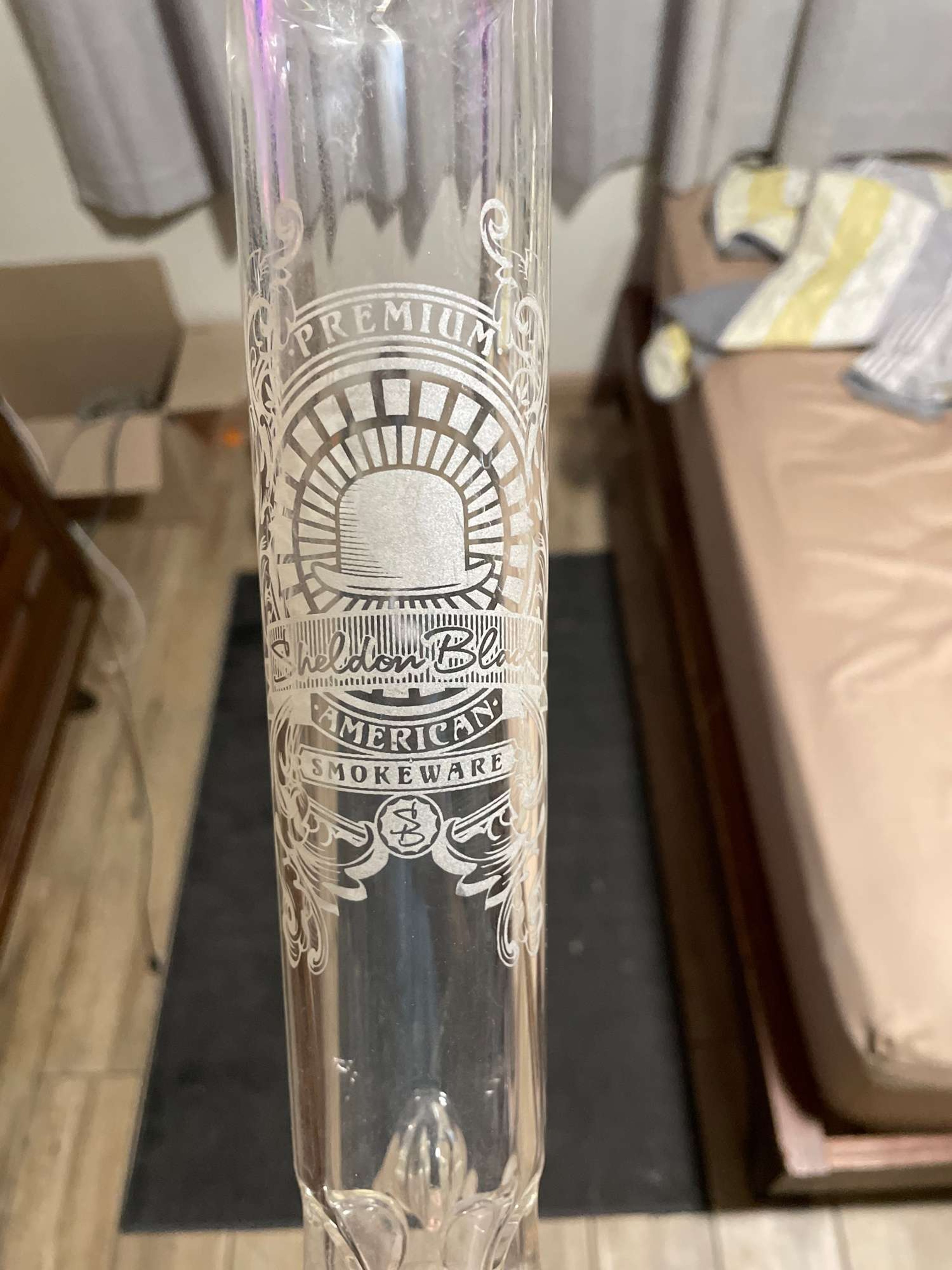 Sheldon beaker with Duffy downstem image 0