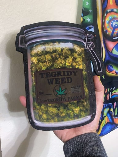 Preview pic of tegridy farms jar mat