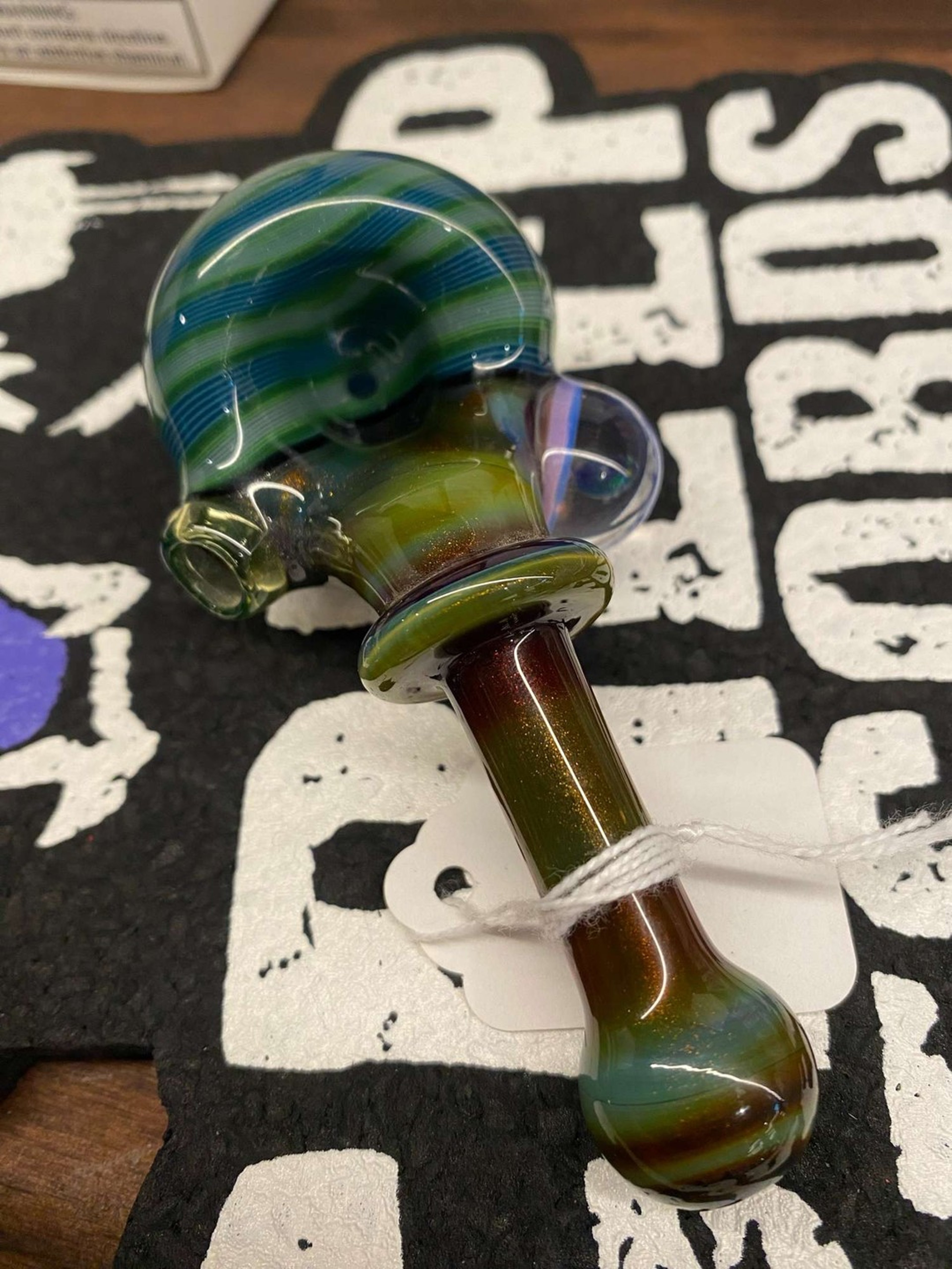 Preview pic of Amar Dry Herb Spoon Blue