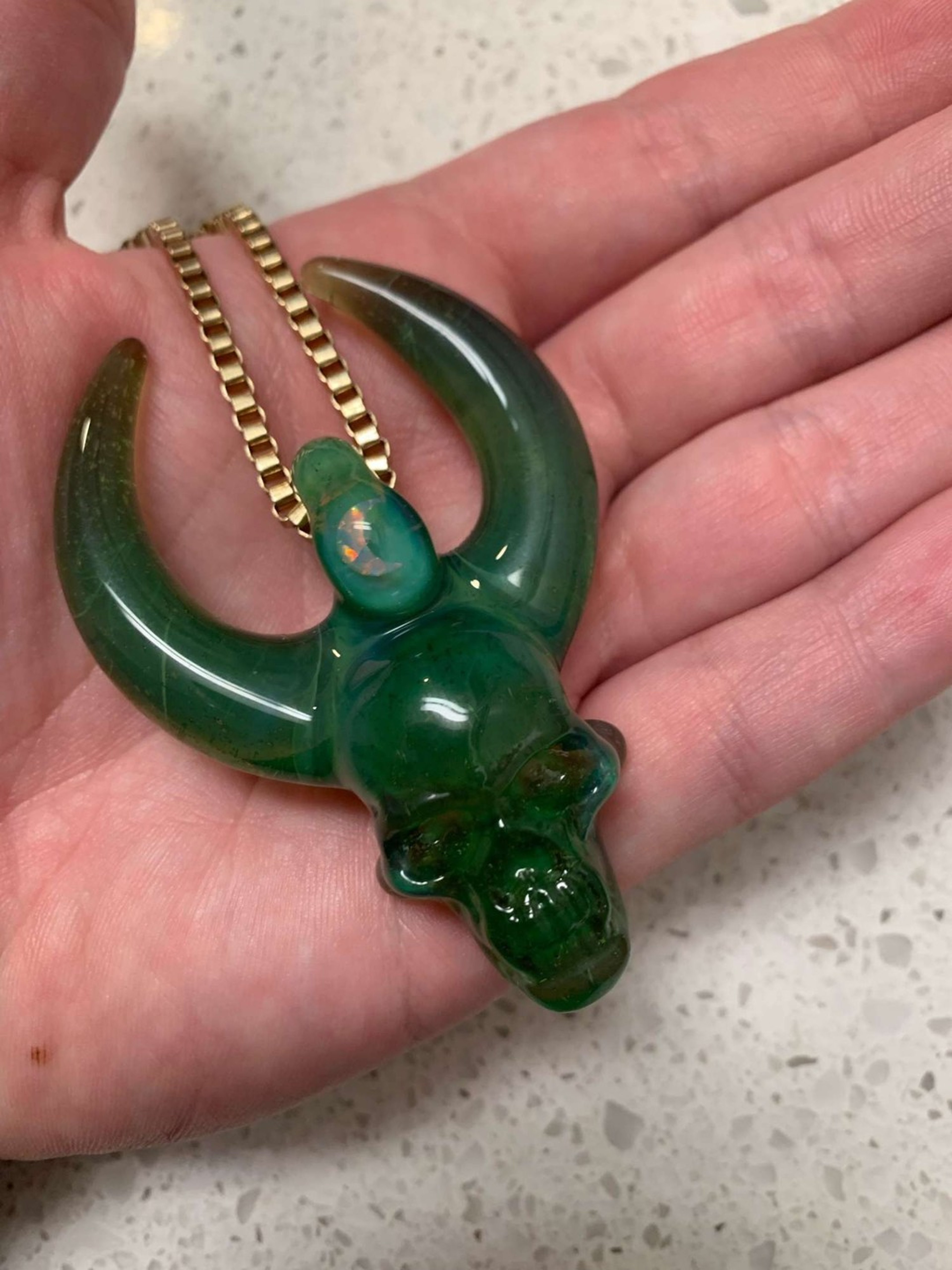 Kevin Bergesson - demon skull pendant image 0