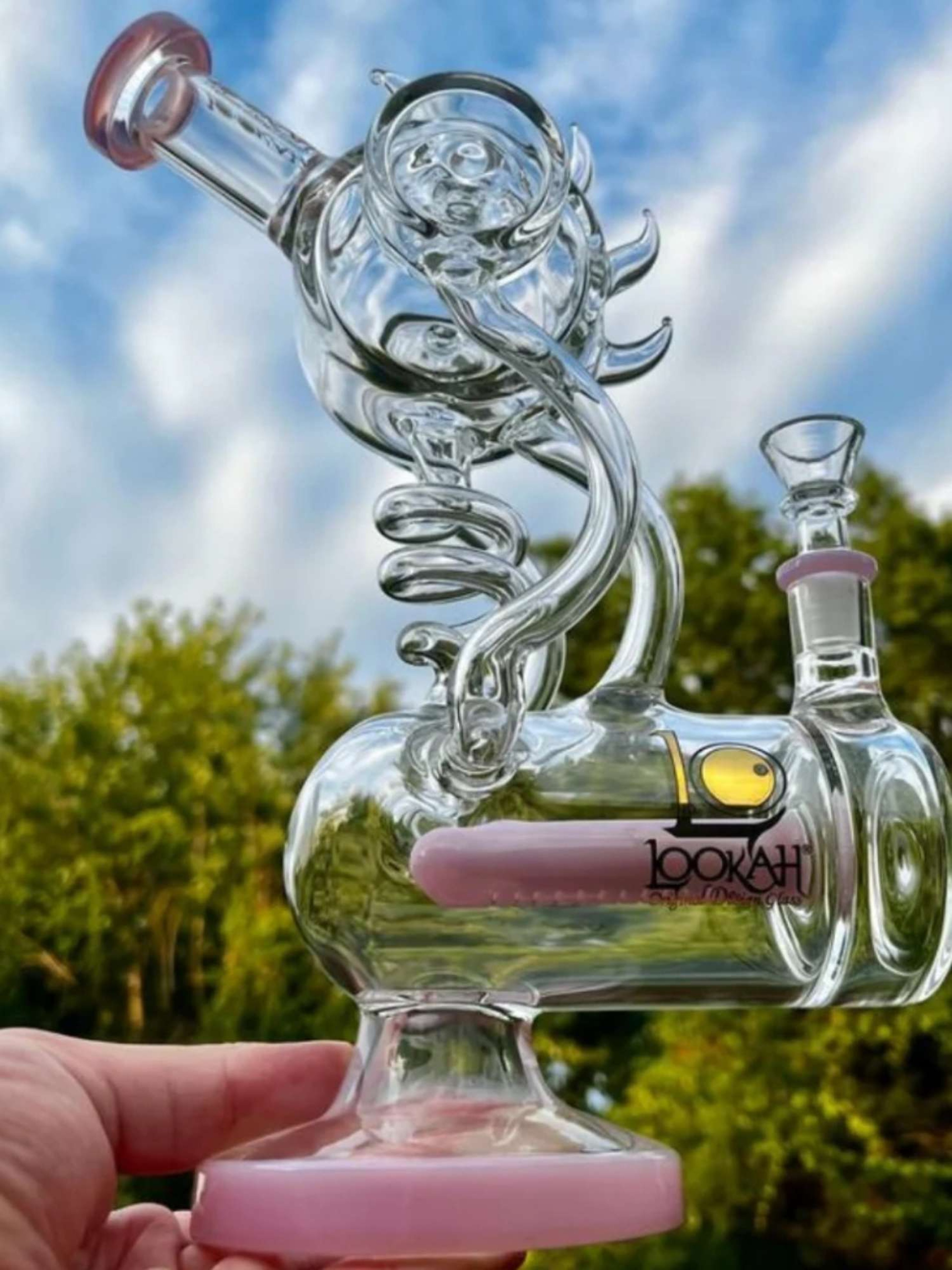 LOOKAH 12” Sunbird Bong Water Pipe & Rig image 0