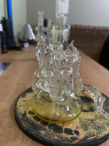 Preview pic of Mohawk x Leviathan Glass Collab Beaker