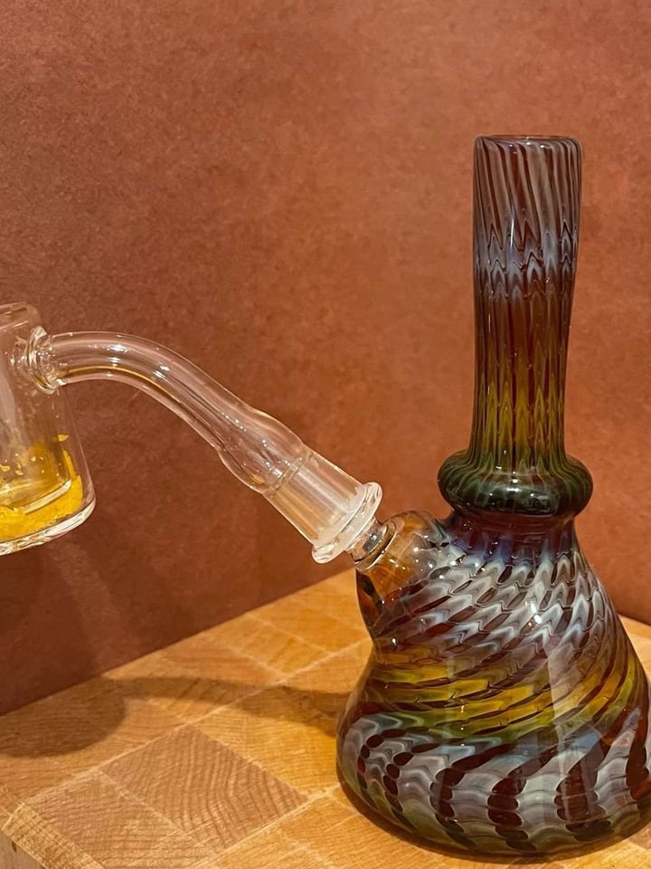 Charlie Shaw Mini Fumed Beaker Image