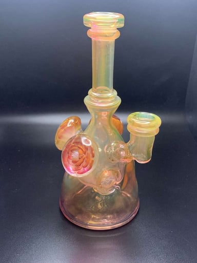 Preview pic of Cory Williamson / Immaculate Glass collab fumed Fab Beaker