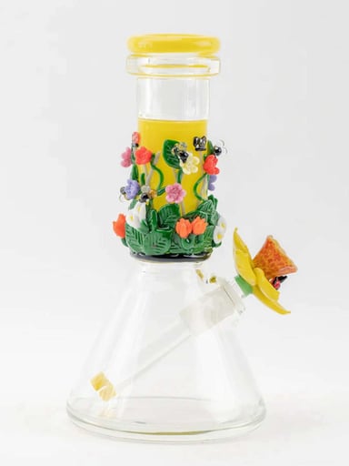 Preview pic of Sunshine garden beaker with fixed downstem.