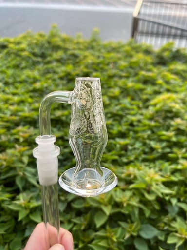 Preview pic of Victory glasswork lava lamp slurper gold quality 10mm 90