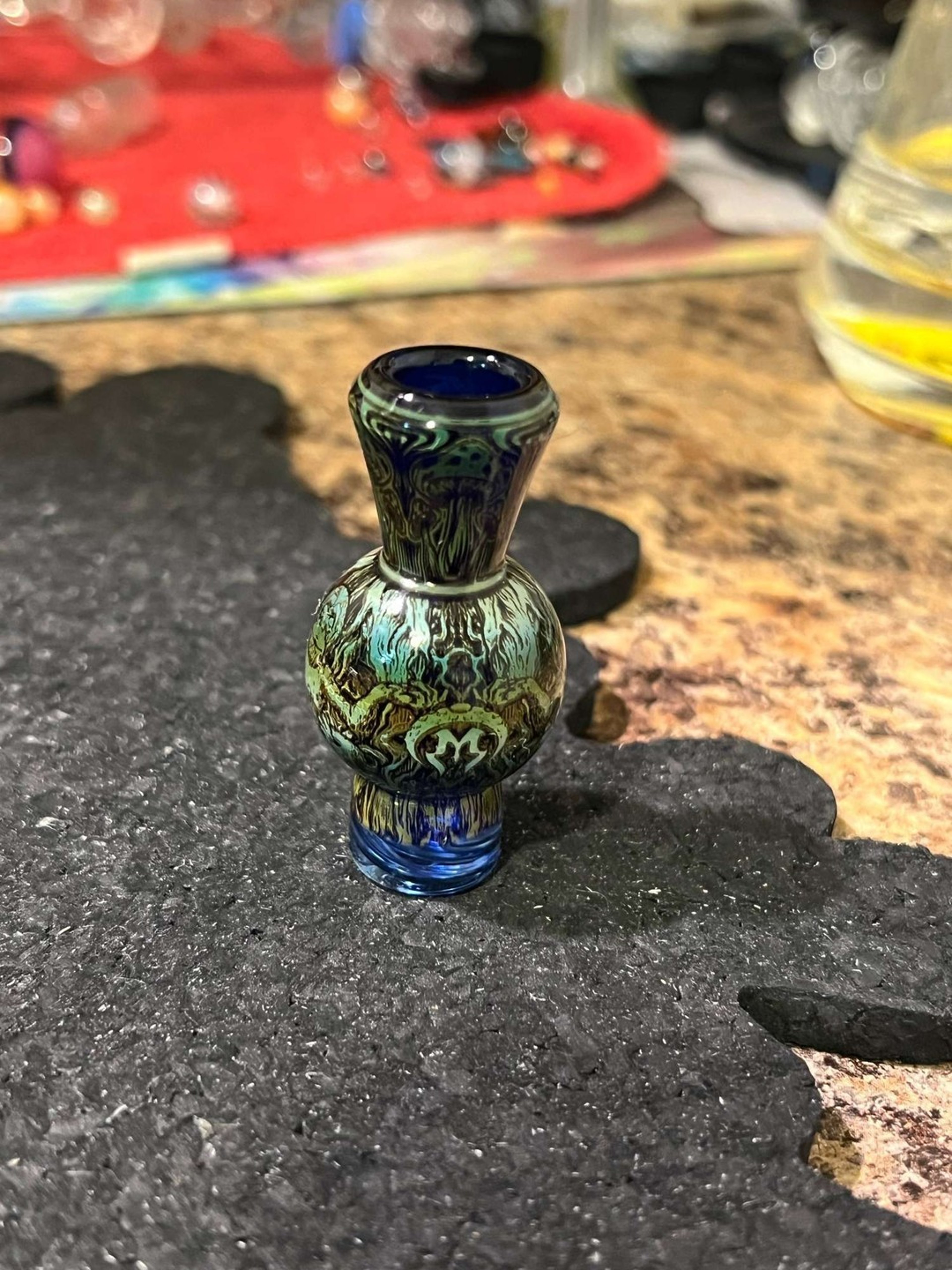 Mothership Blue “Catalyst” Bubble Cap - Mushroom image 0