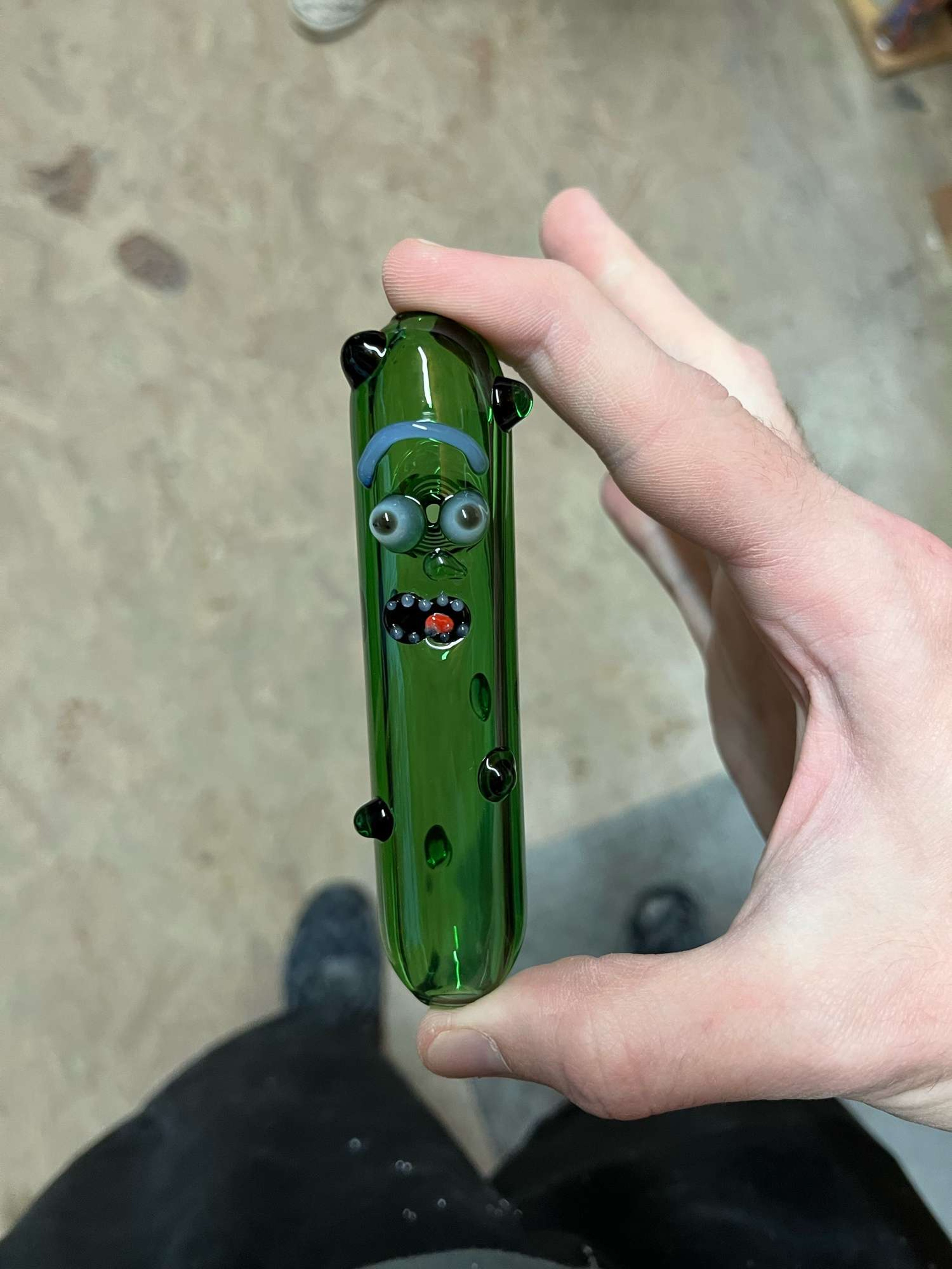 Preview pic of Pickle Rick Steamroller