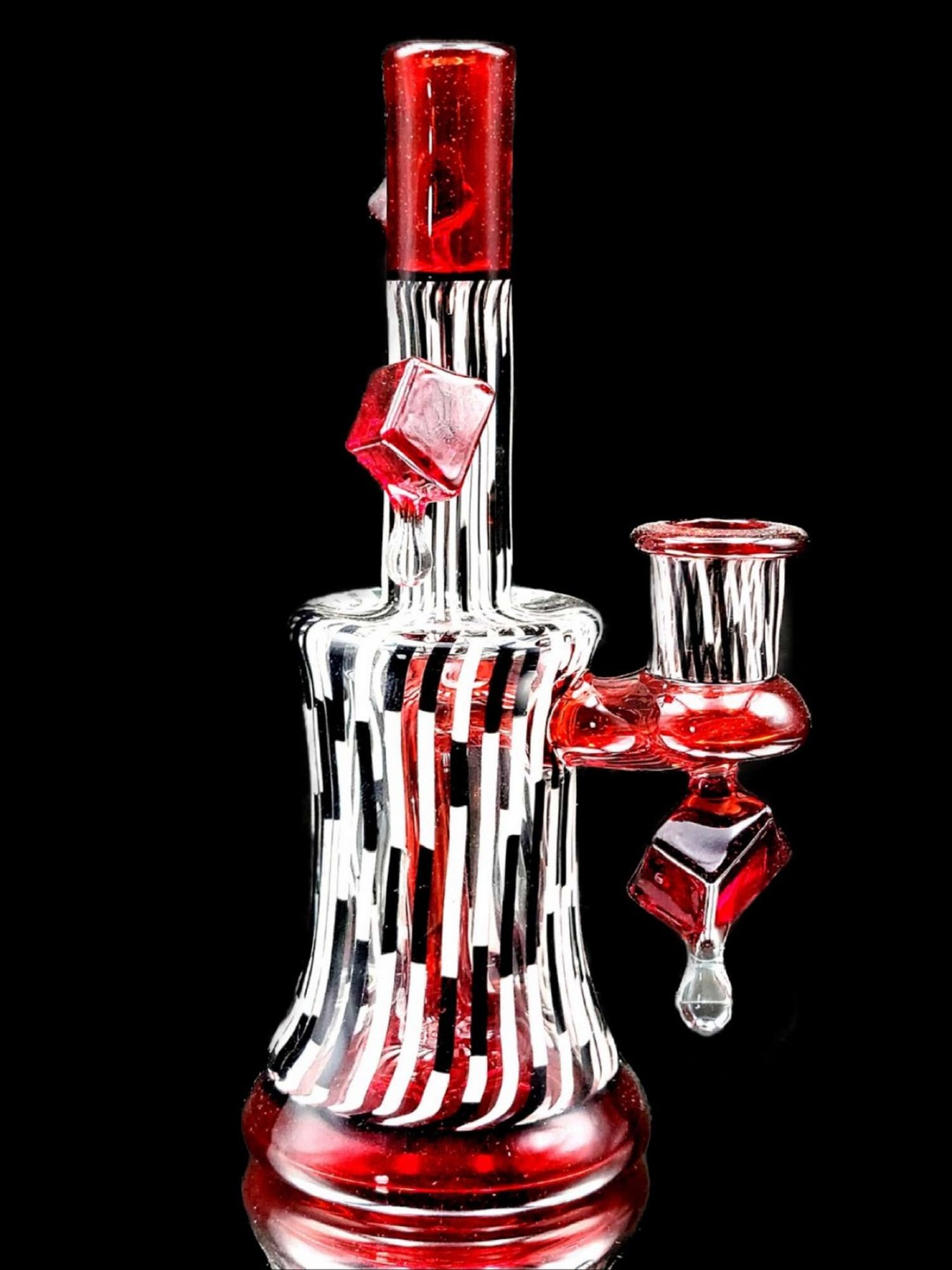 Chaka Red, Black & White Cascade Tech Concentrate Tube image 0