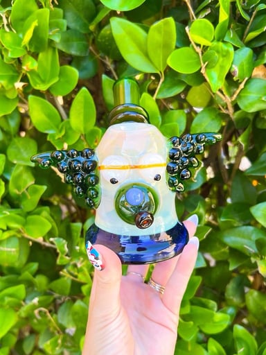 Preview pic of Krusty The Clown Glass Bubbler