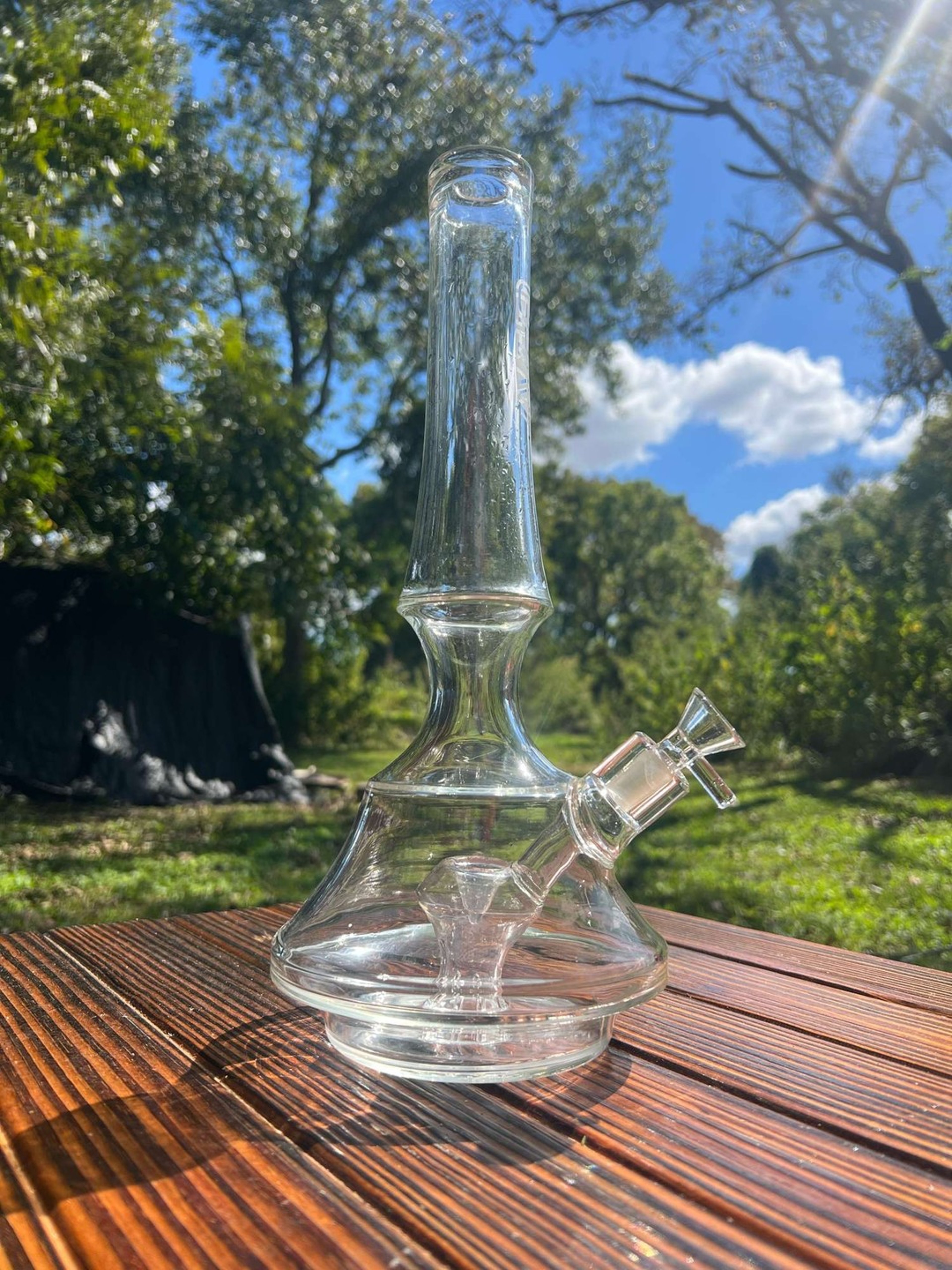 Preview pic of GRAV 14” UFO beaker with shower head perc 