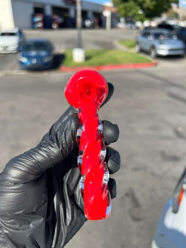Preview pic of Swirl red pop Spoon