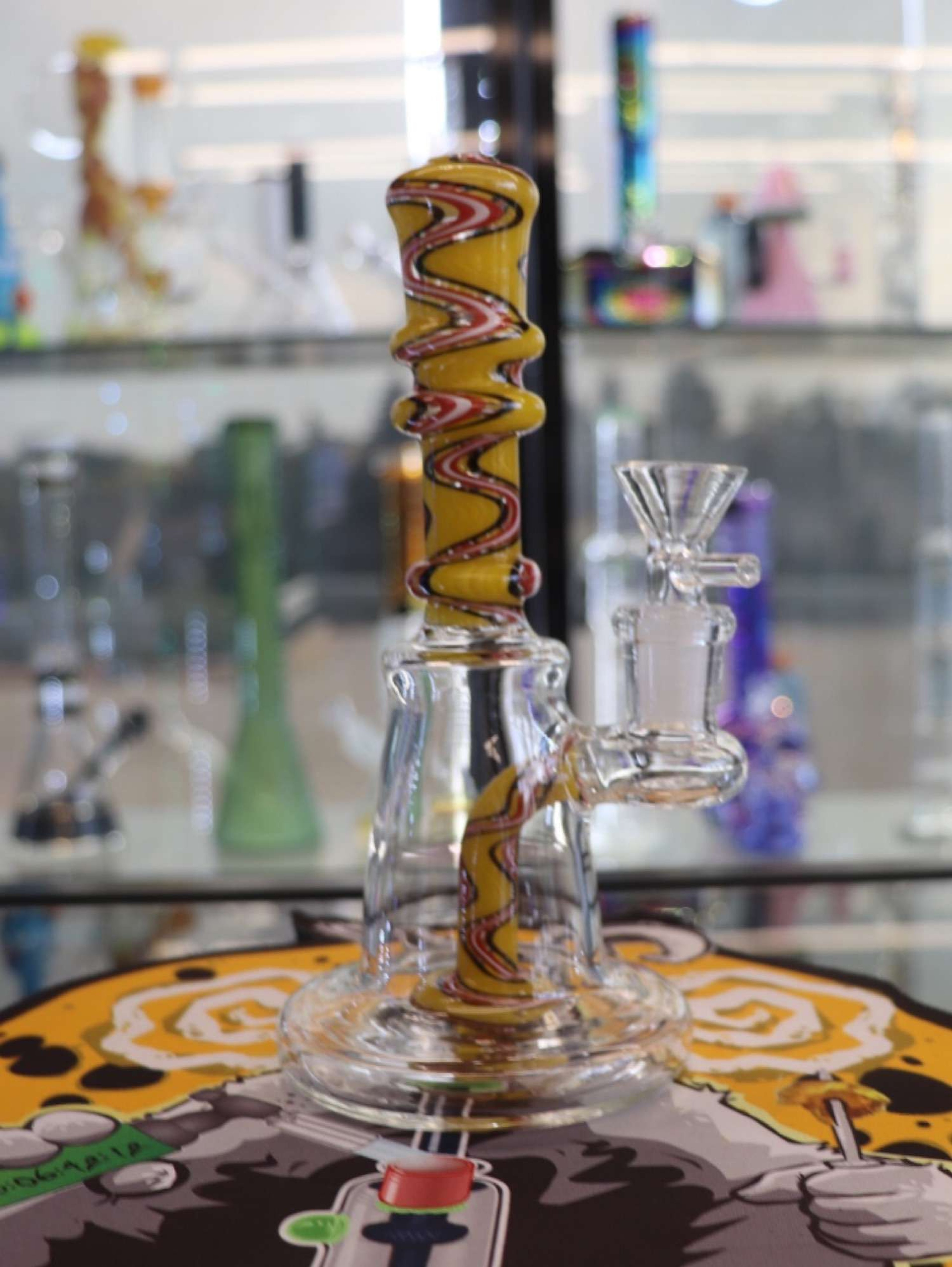 Preview pic of Bacon 🥓 Swirl Glass Bong