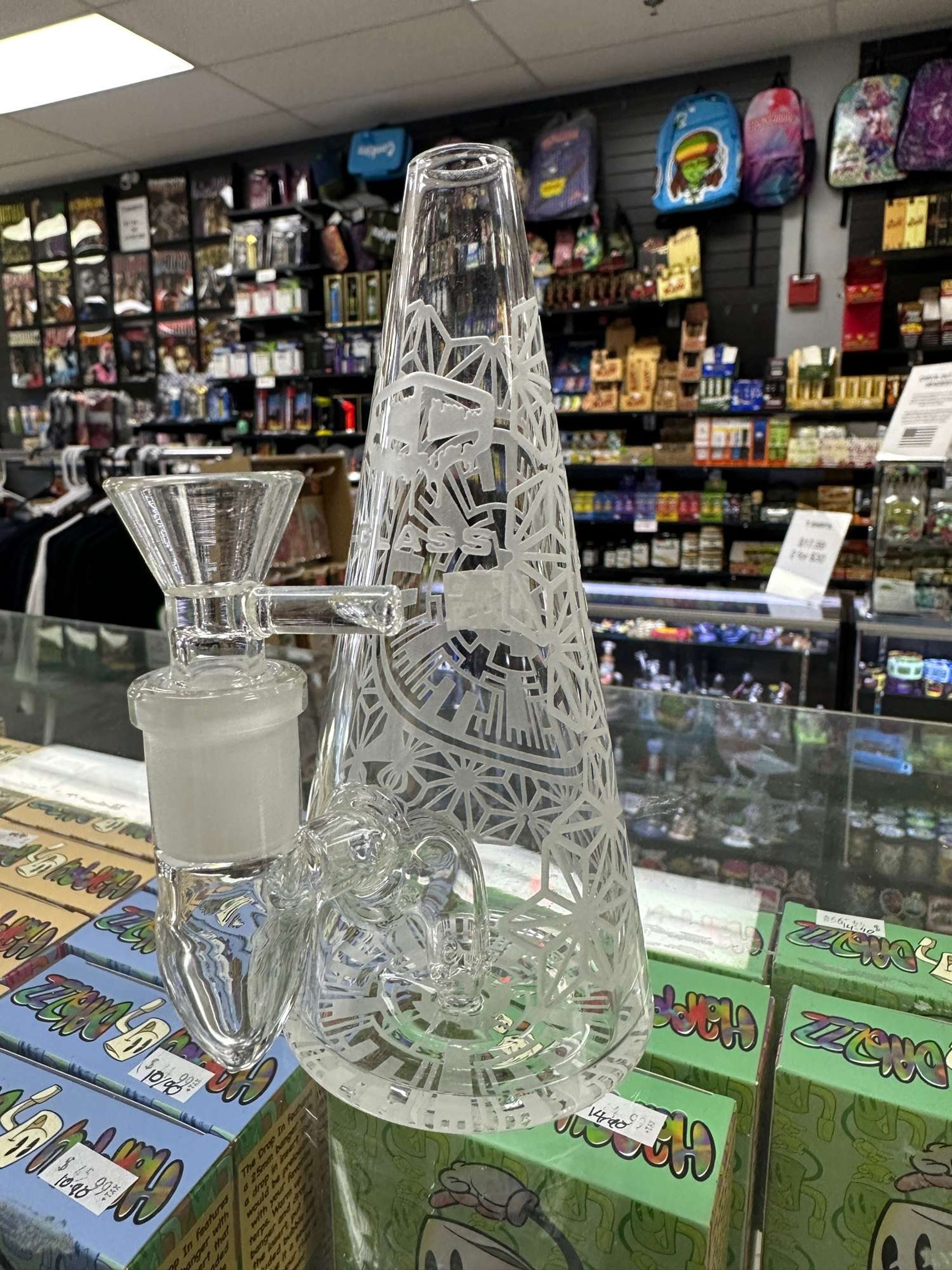 IC Glass Etched Cone Rig image 0