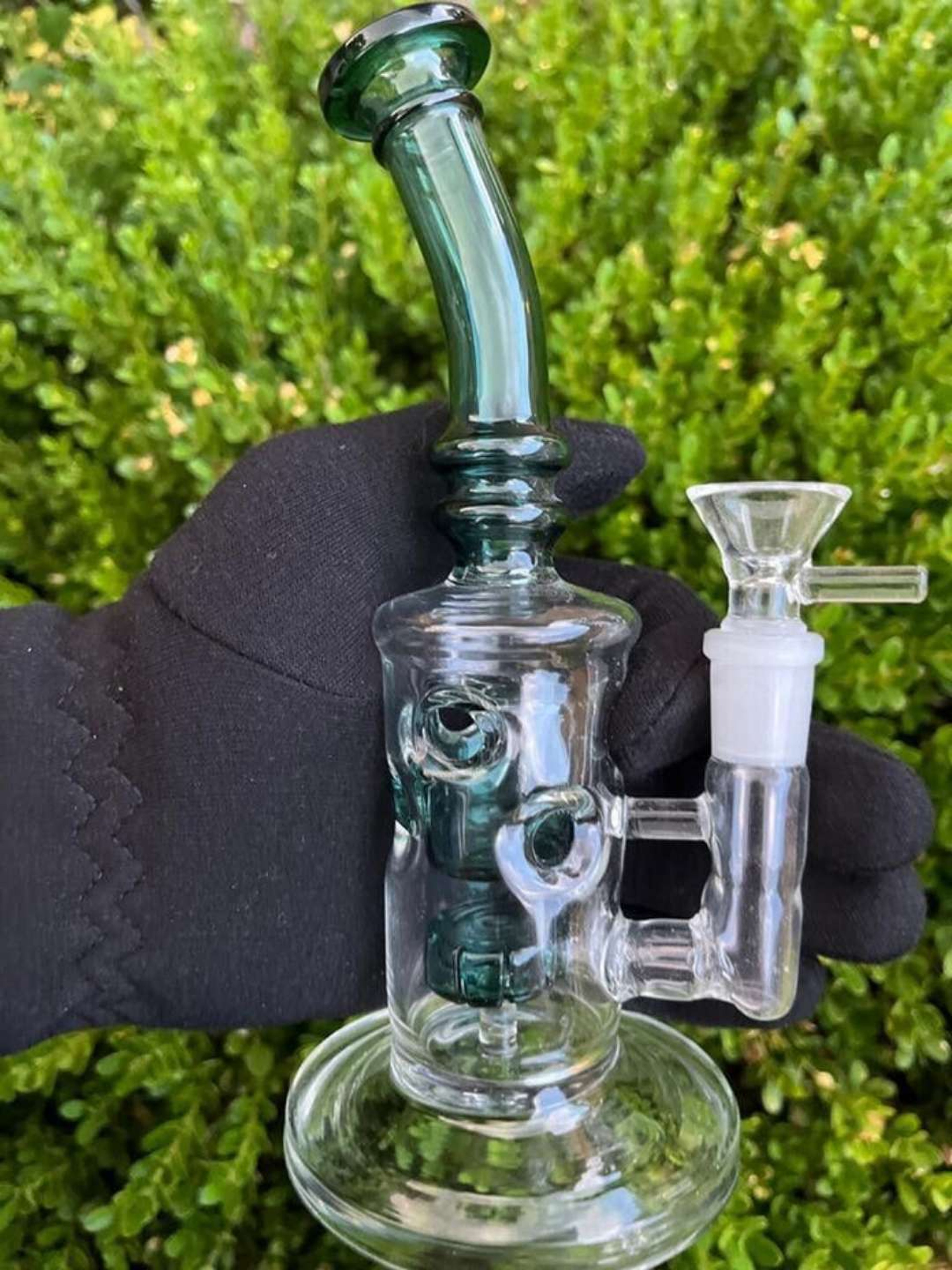 Preview pic of 8" Glass Bubbler New