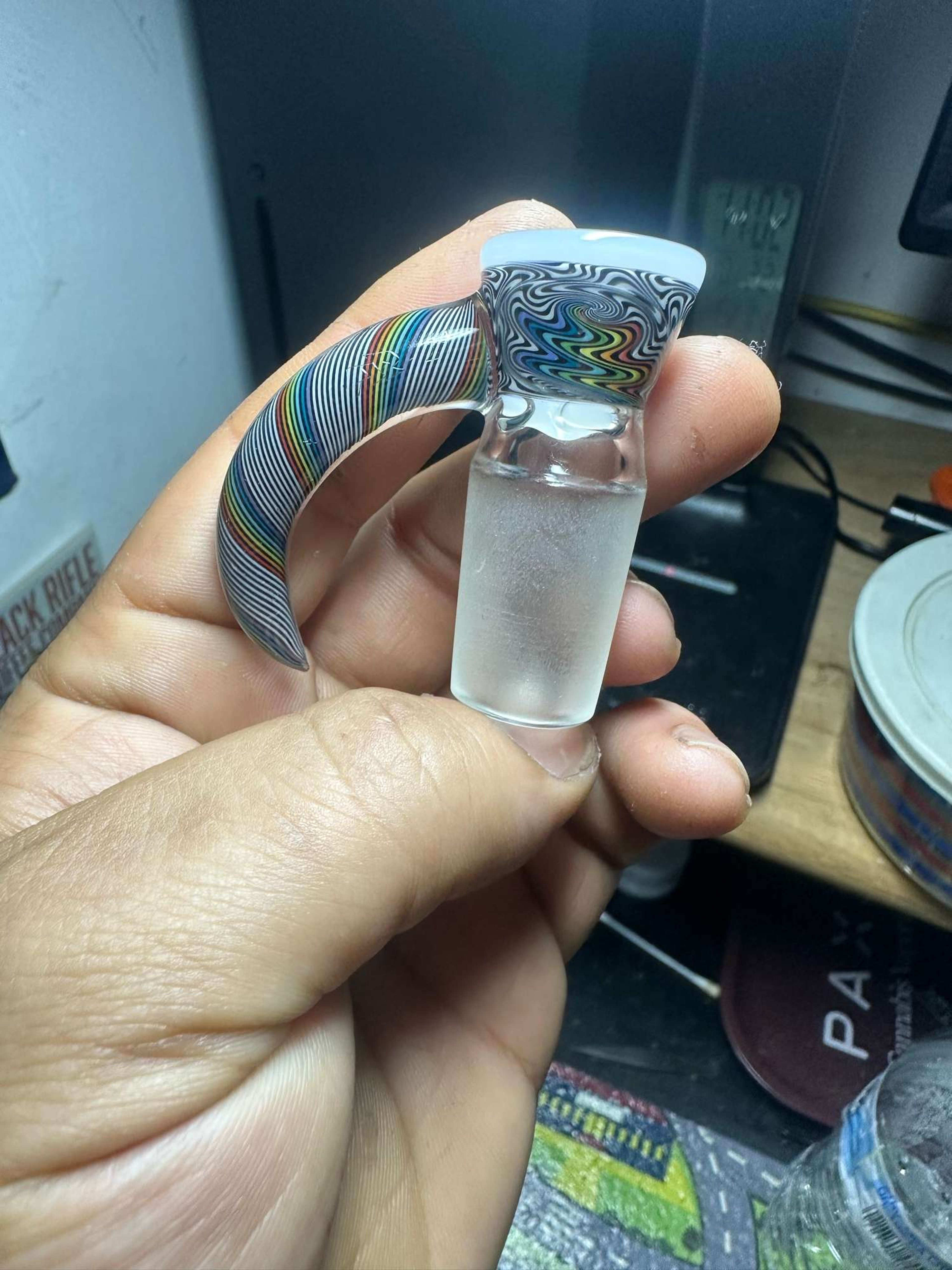 18mm 3 hole Rainbow thump image 0