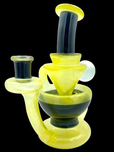 Preview pic of Rosco Yellow and Sparkly Black Green UV With Dichro Cab **