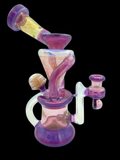 Preview pic of Ebox Gold Amethyst Recycler W/ Cap