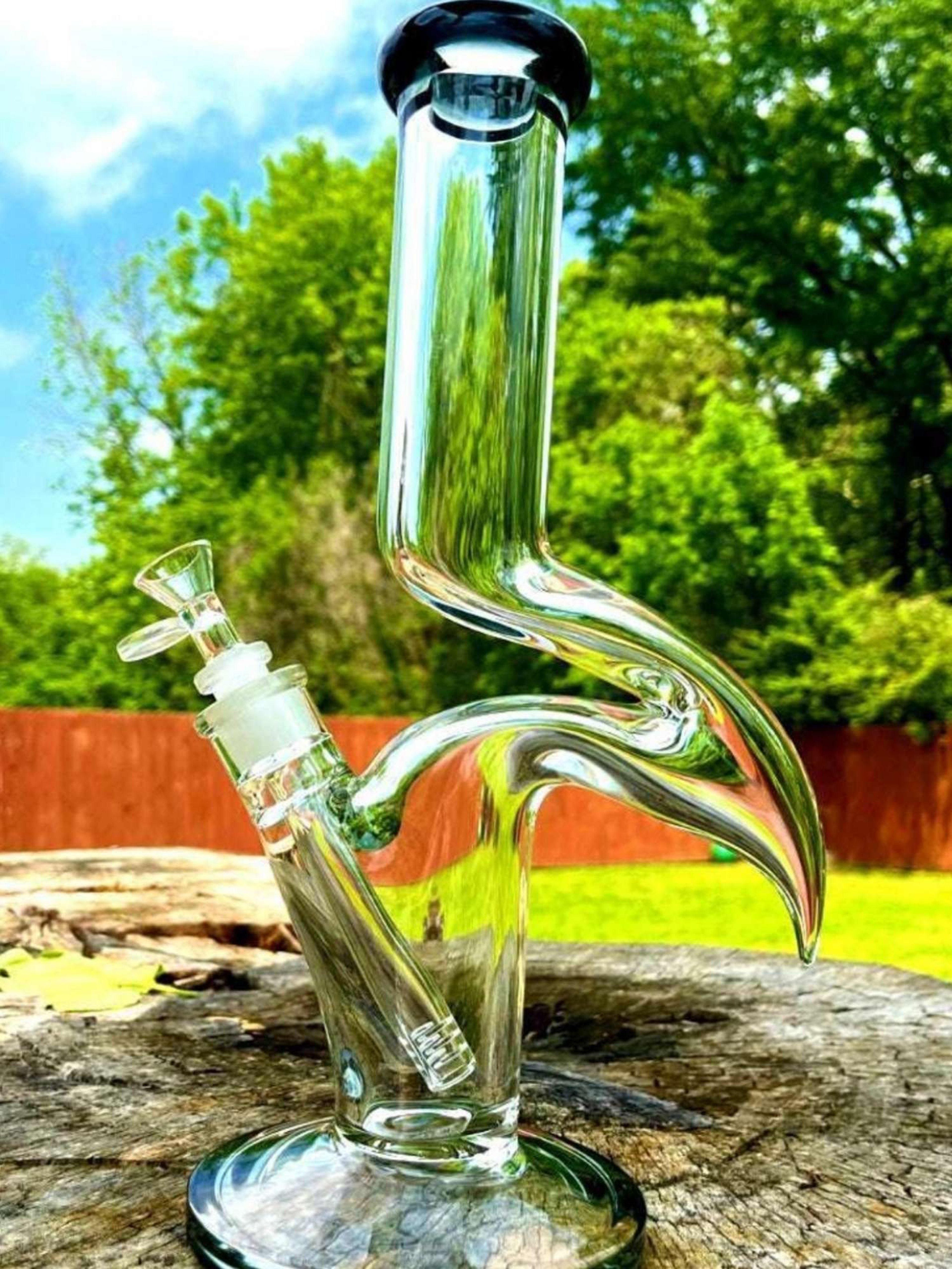 Preview pic of 14 mm thick glass zong rig