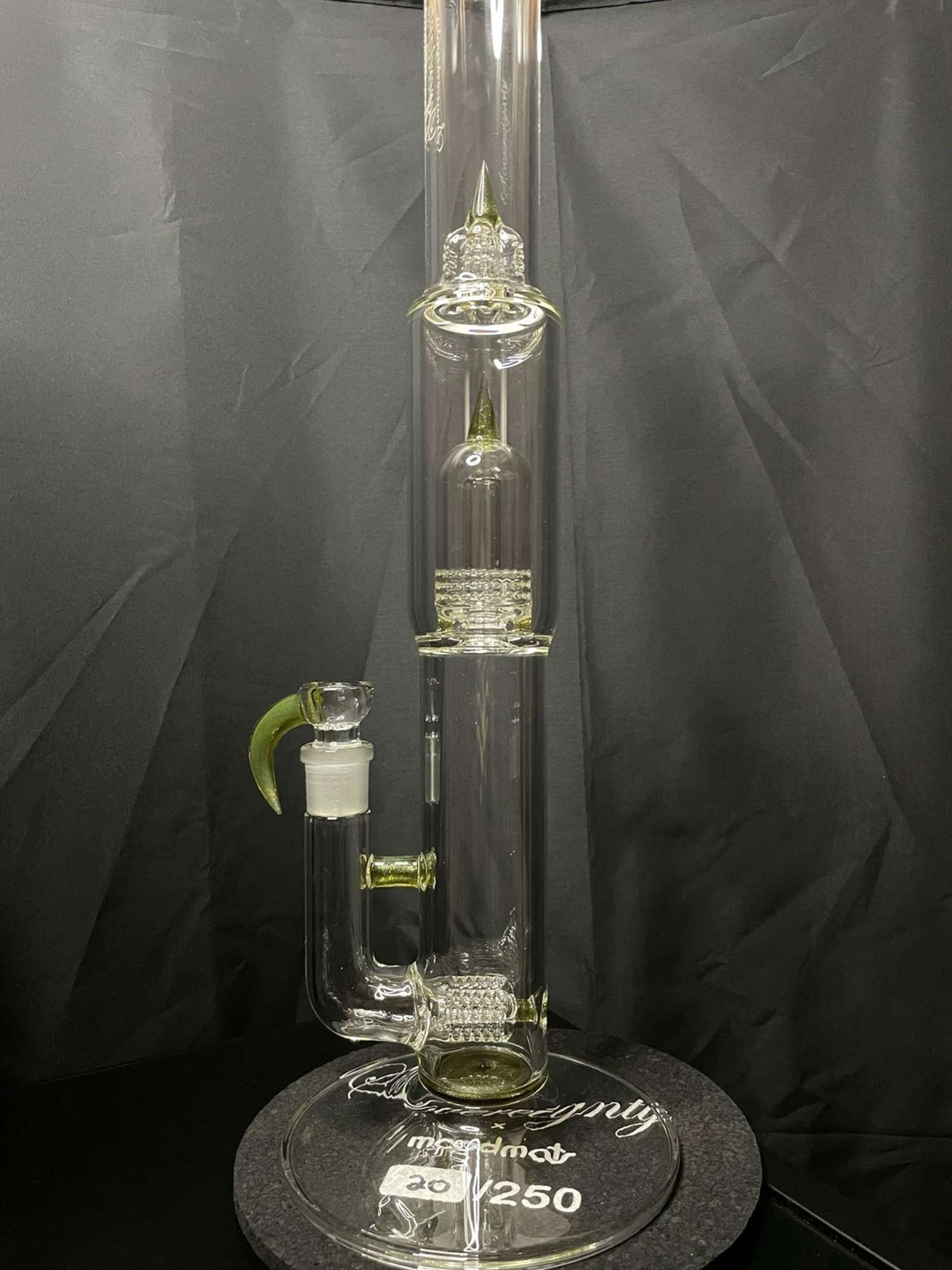 Sovereignty 3-line to G-Dome 44mm neck. Accented in Yellow Jacket image 0