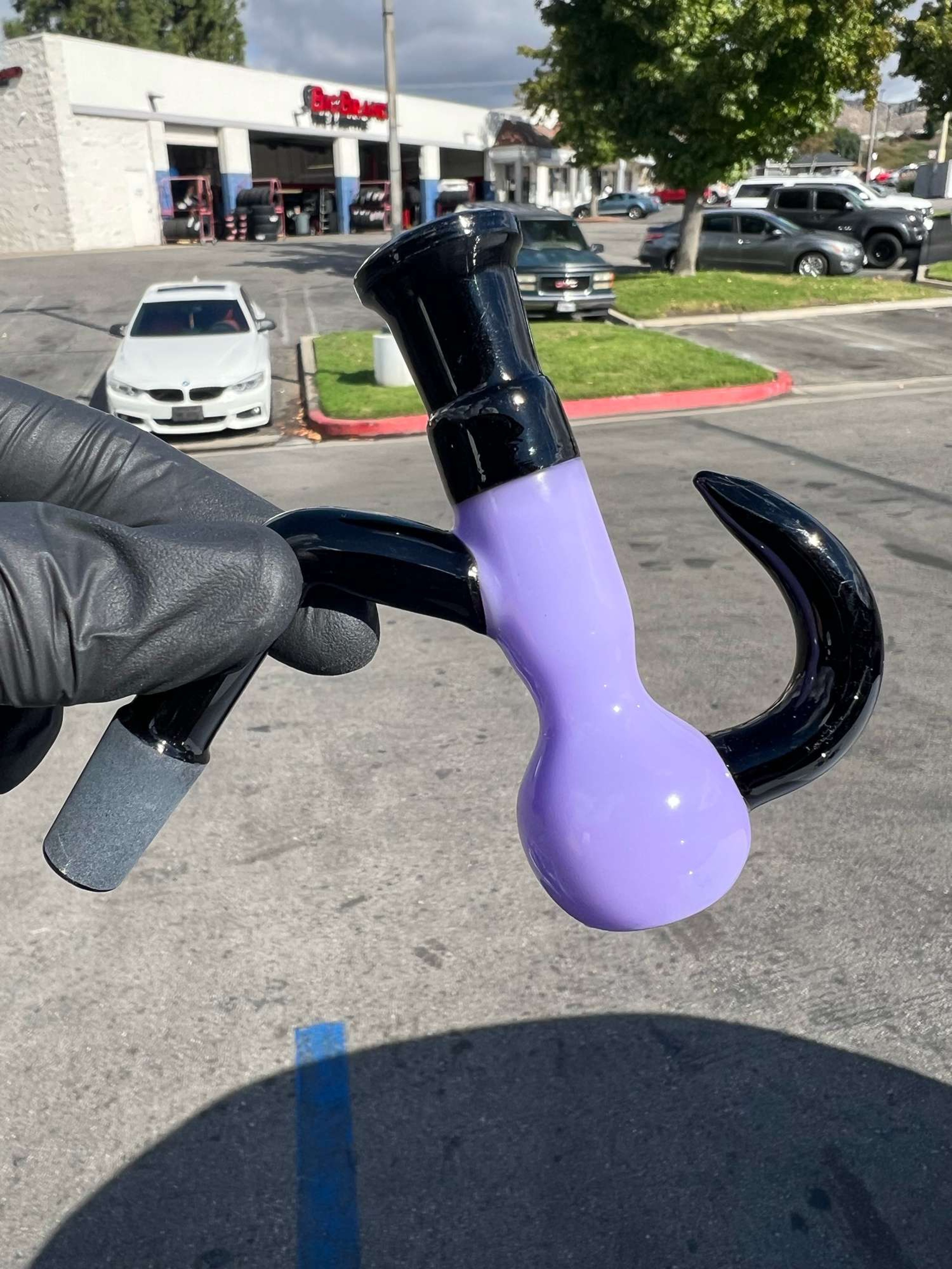 Lavender Dry Ash Catcher 45 DEG image 0